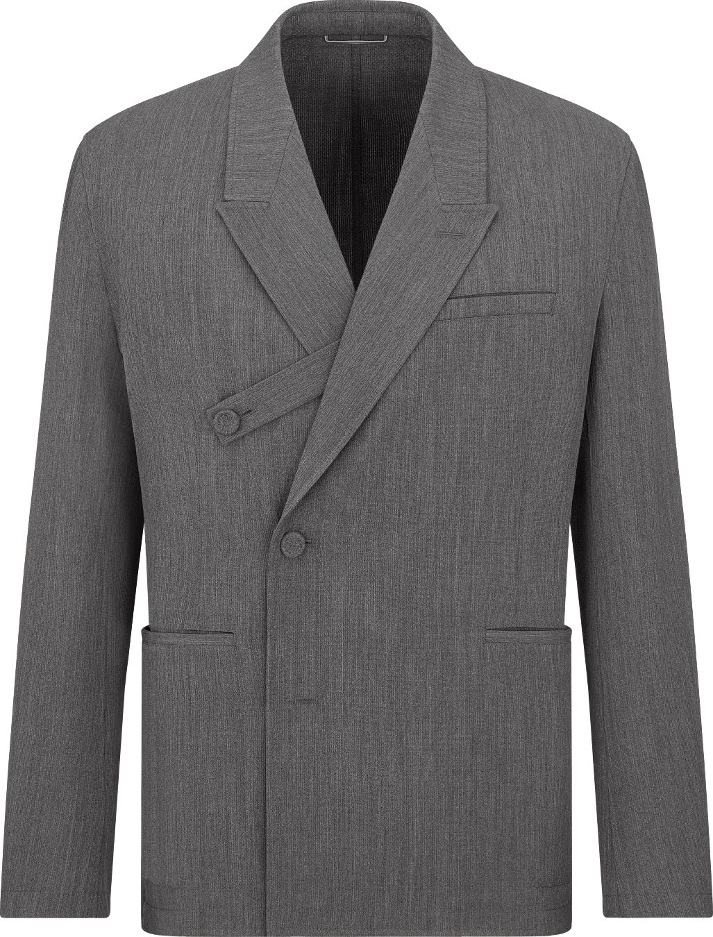 【限定製作】 Christian Dior シングルテーラードジャケット グレー/OW180 ジャケット・アウター