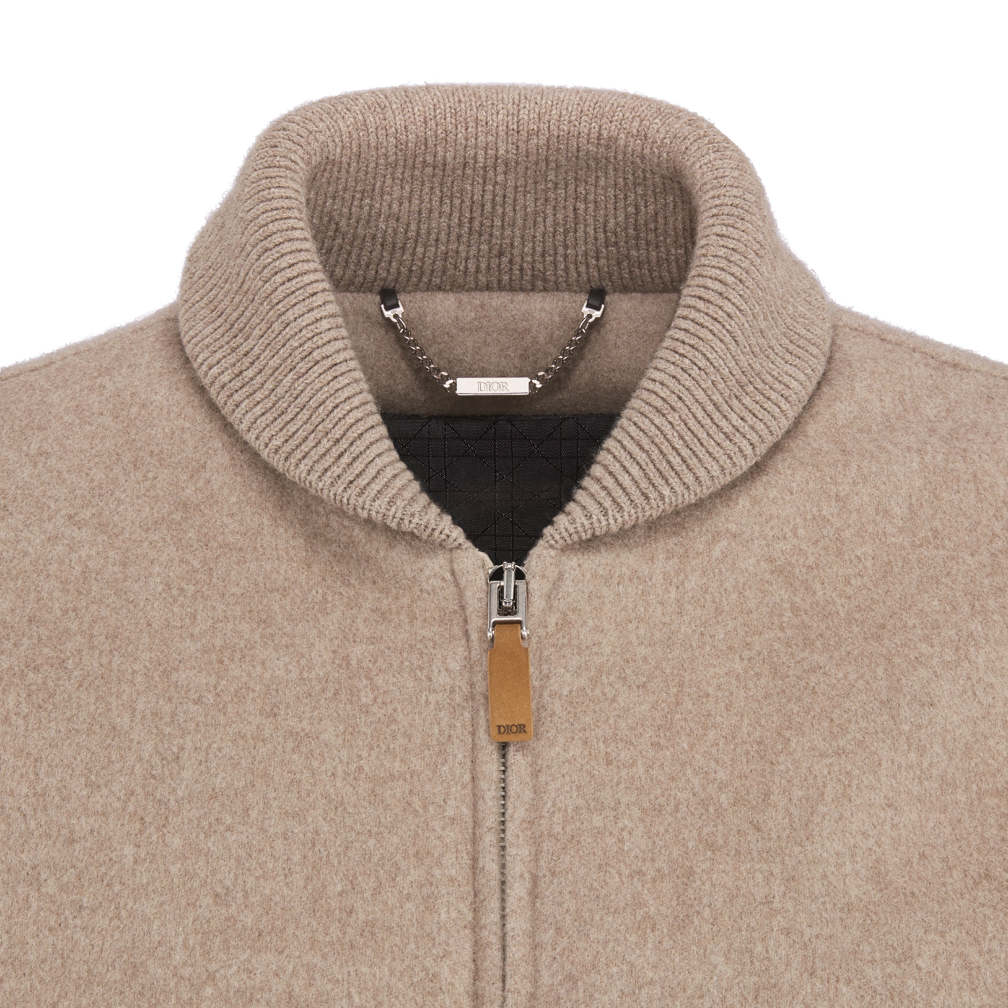 Dior Icons-bomberjack Beige kasjmier E09