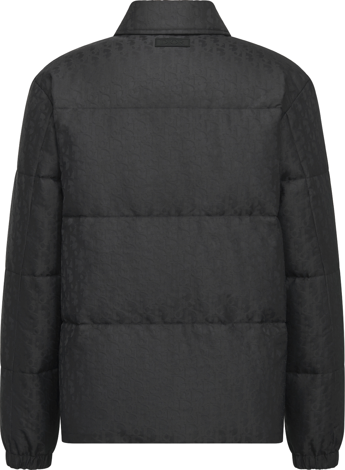 Dior Oblique Puffer Overshirt Black Technical Jacquard DIOR