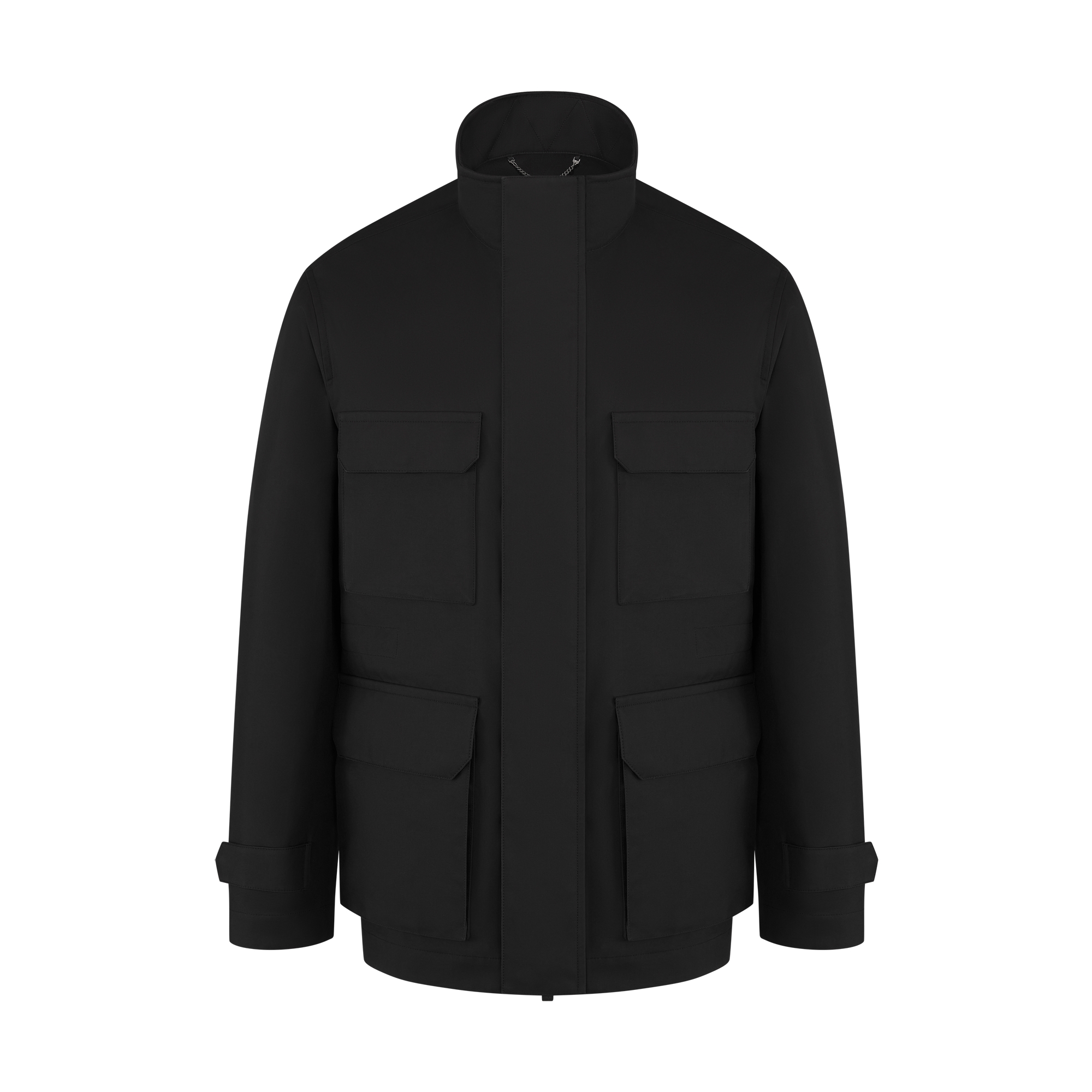 dior ジャケット Dior Icons Safari Jacket Black Silk and Cotton Twill | DIOR