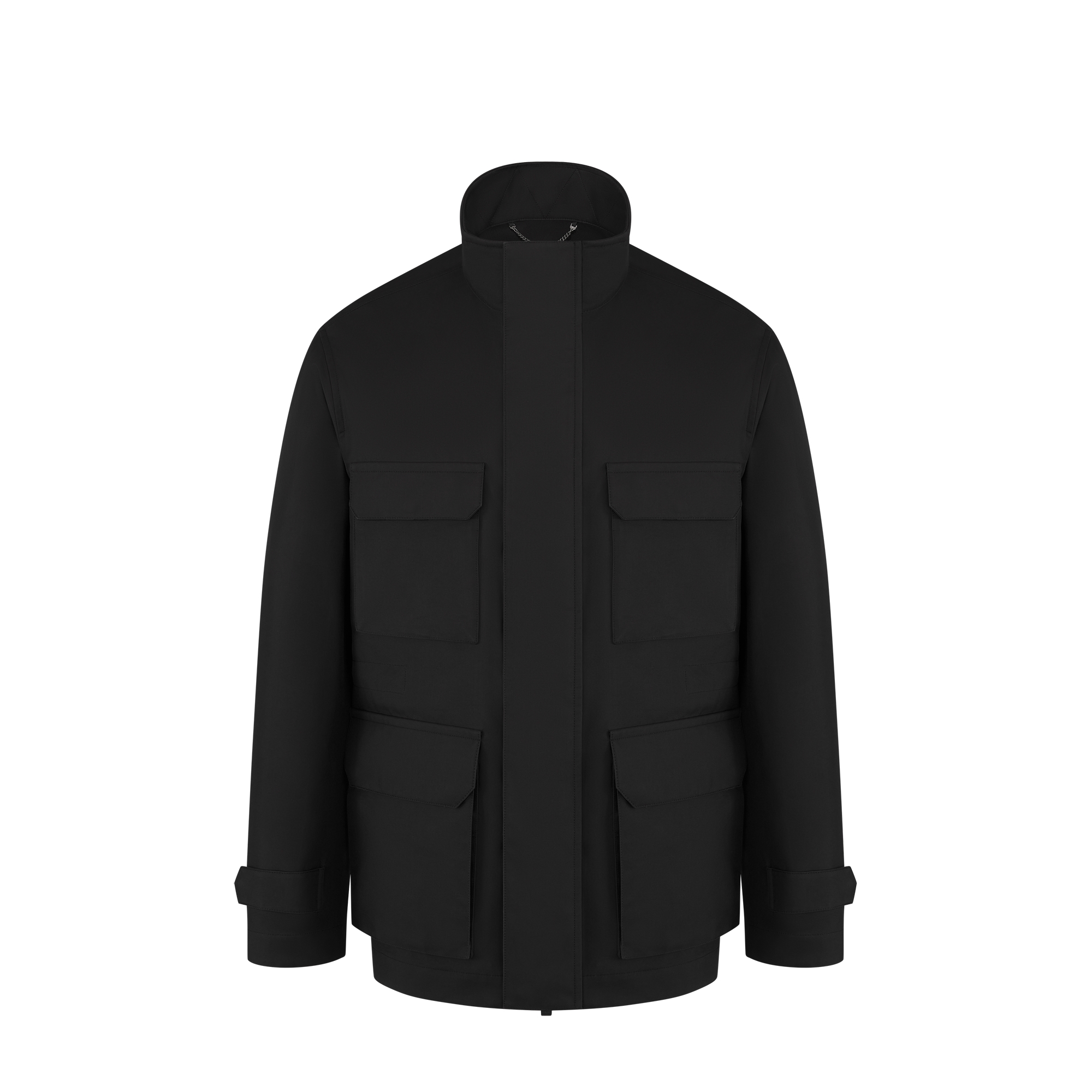 Dior Icons Safari Jacket Black Silk and Cotton Twill | DIOR US