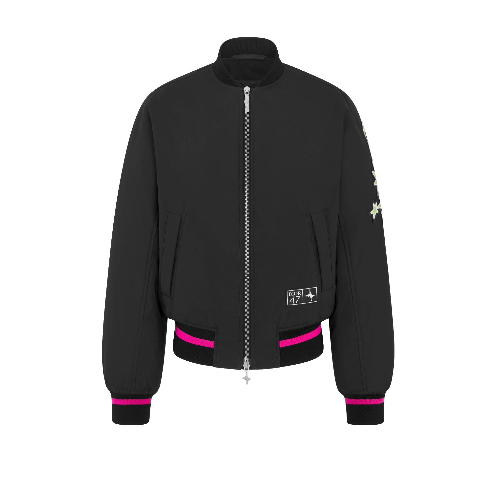 Dior ディオール トロッター ジャケット オブリーク ブルゾン ホワイト 黒 Dior ディオール トロッター ジャケット オブリーク ブルゾン