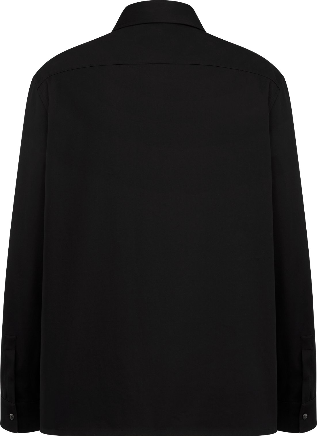 CD Icon Embroidery Shirt Black Cotton Gabardine | DIOR