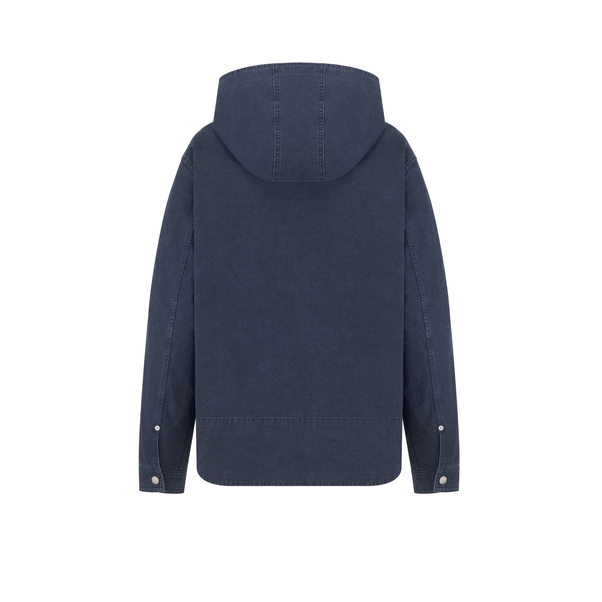 DIOR AND LEWIS HAMILTON Hooded Jacket Blue Cotton E08
