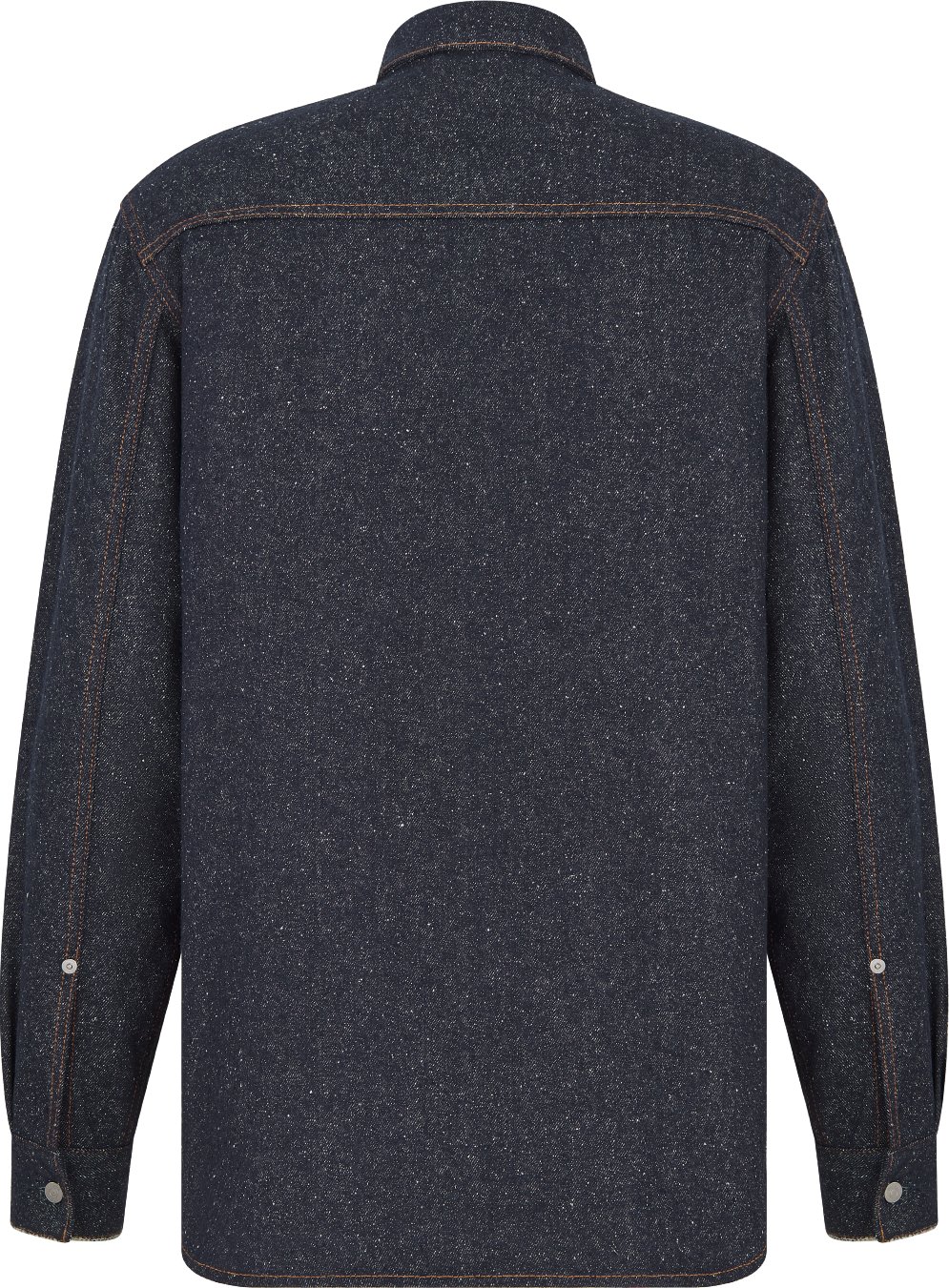 Куртка-рубашка Dior Icons Шелковый твил темно-синего цвета | DIOR