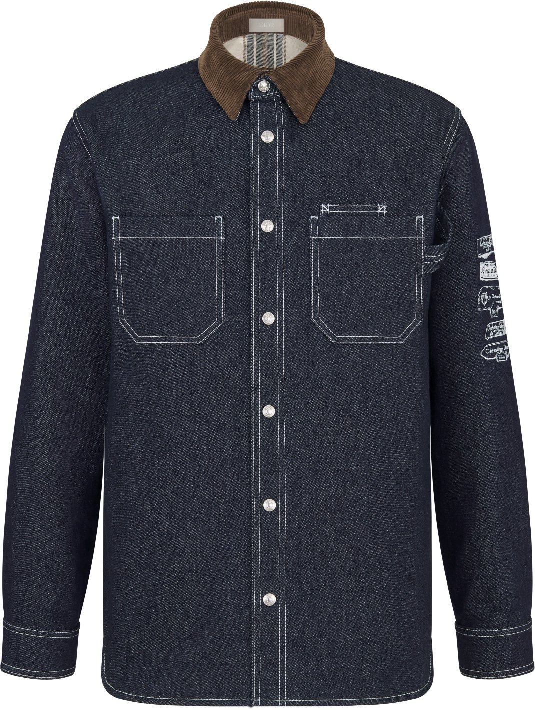 Dior Archives Labels Overshirt Front view Front view