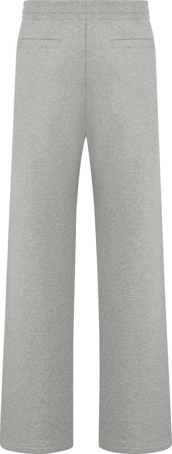 CD Icon Track Pants Gray Cotton Fleece DIOR