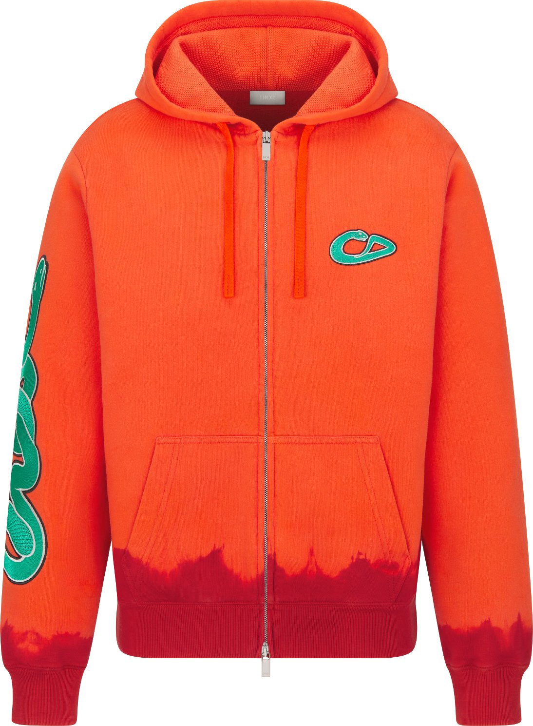 DIOR AND KAWS Hooded Sweatshirt Front view