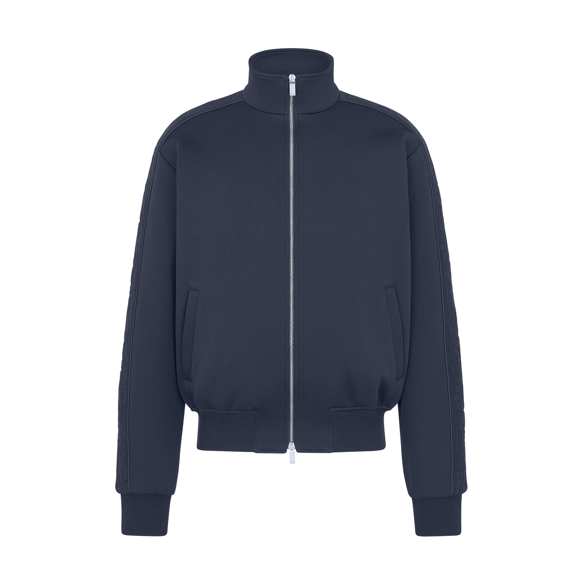  Navy Blue Cotton-Blend Jersey