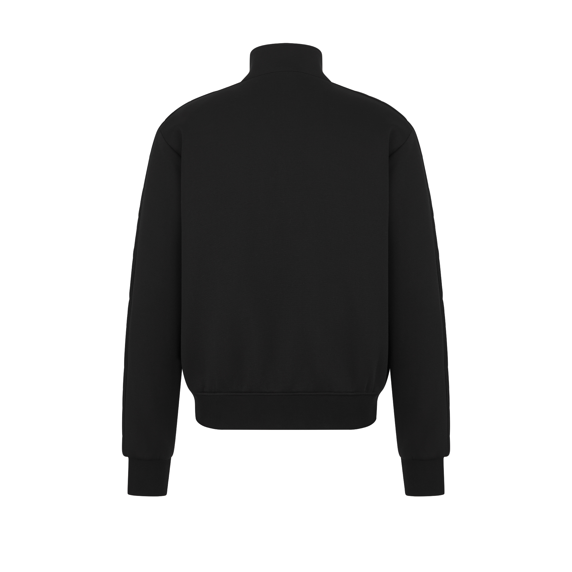 Dior Oblique Track Jacket Black Cotton-Blend Jersey E08