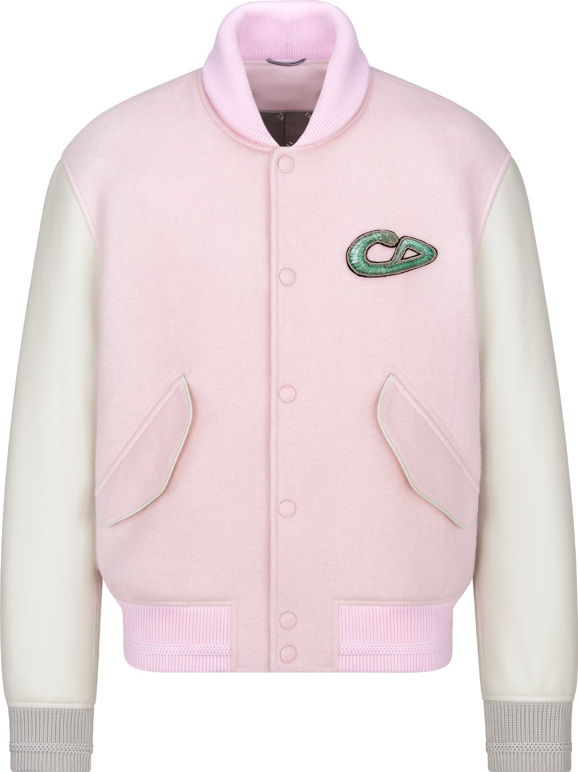 Chaqueta universitaria DIOR AND KAWS aria_man_viewcode_e01