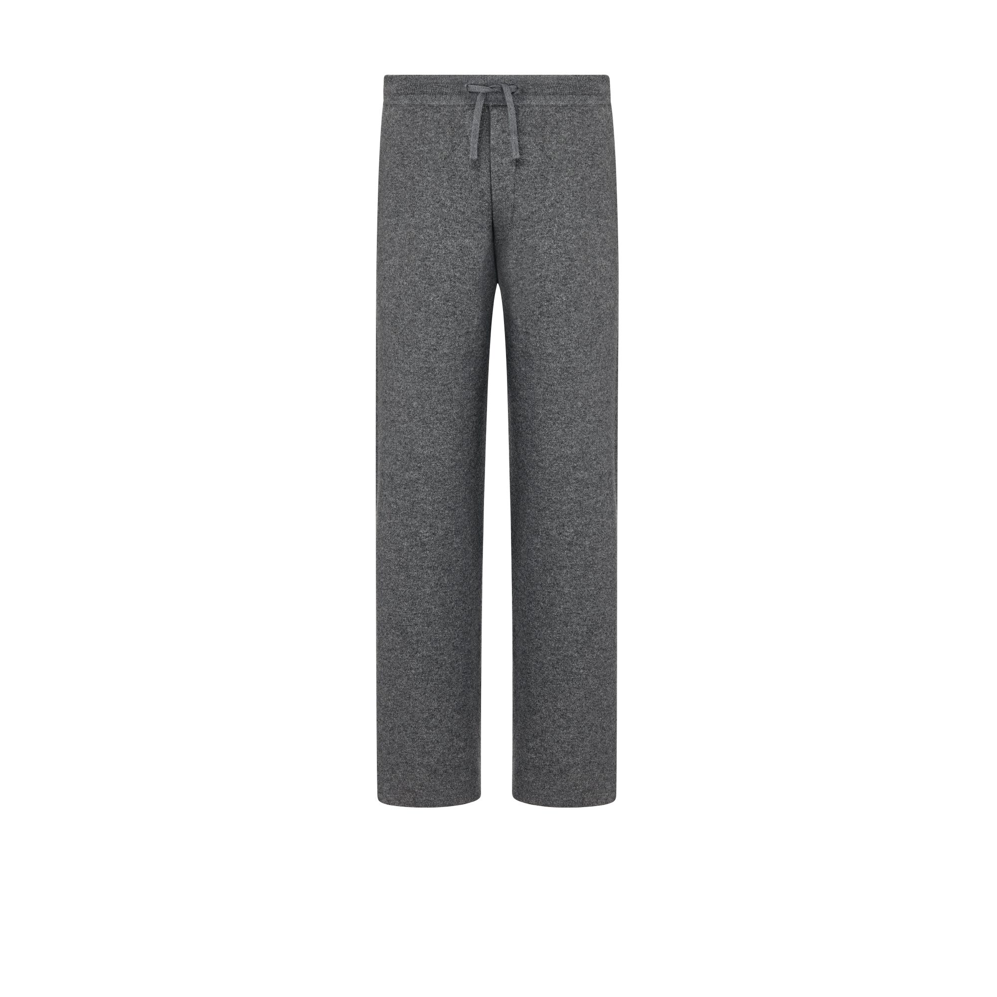 Dior Icons Track Pants Gray Double-Sided Cashmere E01