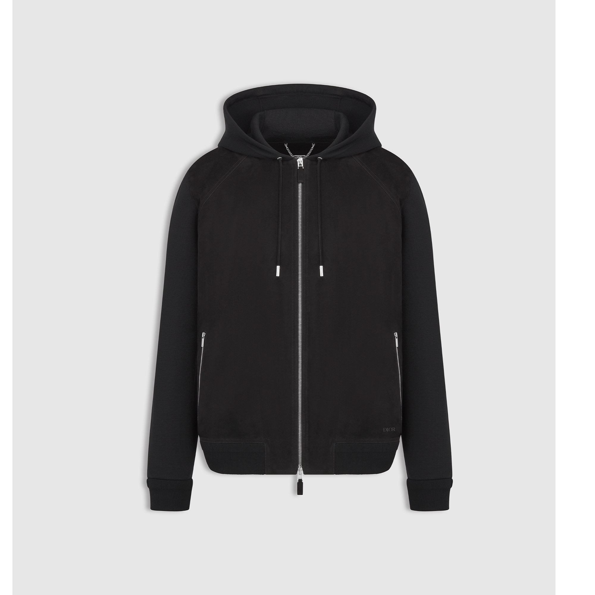  블랙 버진 울 푼토 밀라노 니트 & 스웨이드