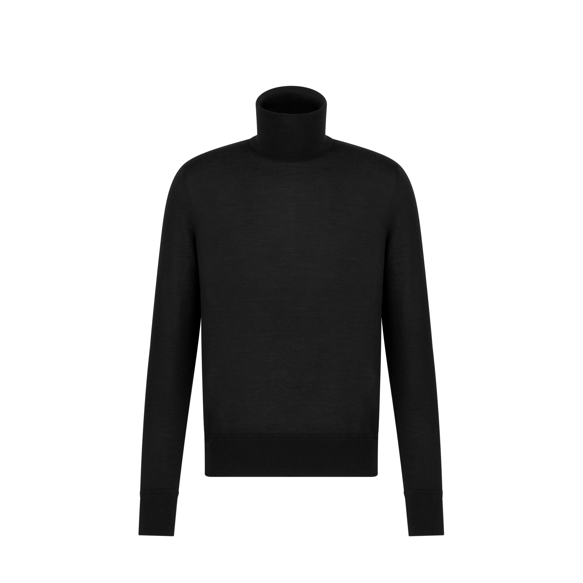 ディオール オブリーク ガーゼ トロッター タートルネック シアー Dior CD Icon Turtleneck Sweater Blue Cashmere Jersey | DIOR