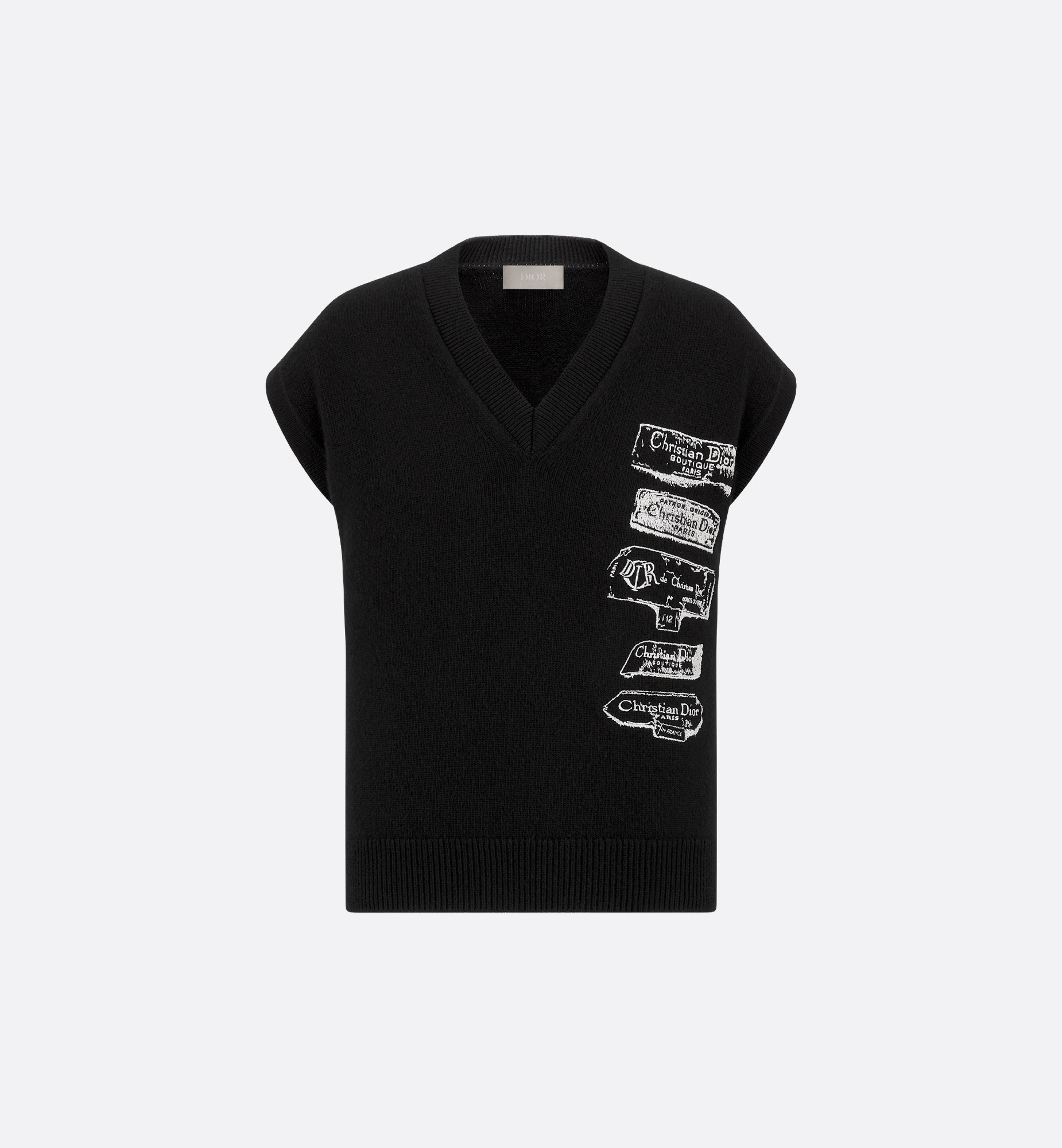 DIOR | Dior Archives Labels セーターベスト バージンウール DIOR | Dior Archives Labels セーターベスト バージンウール