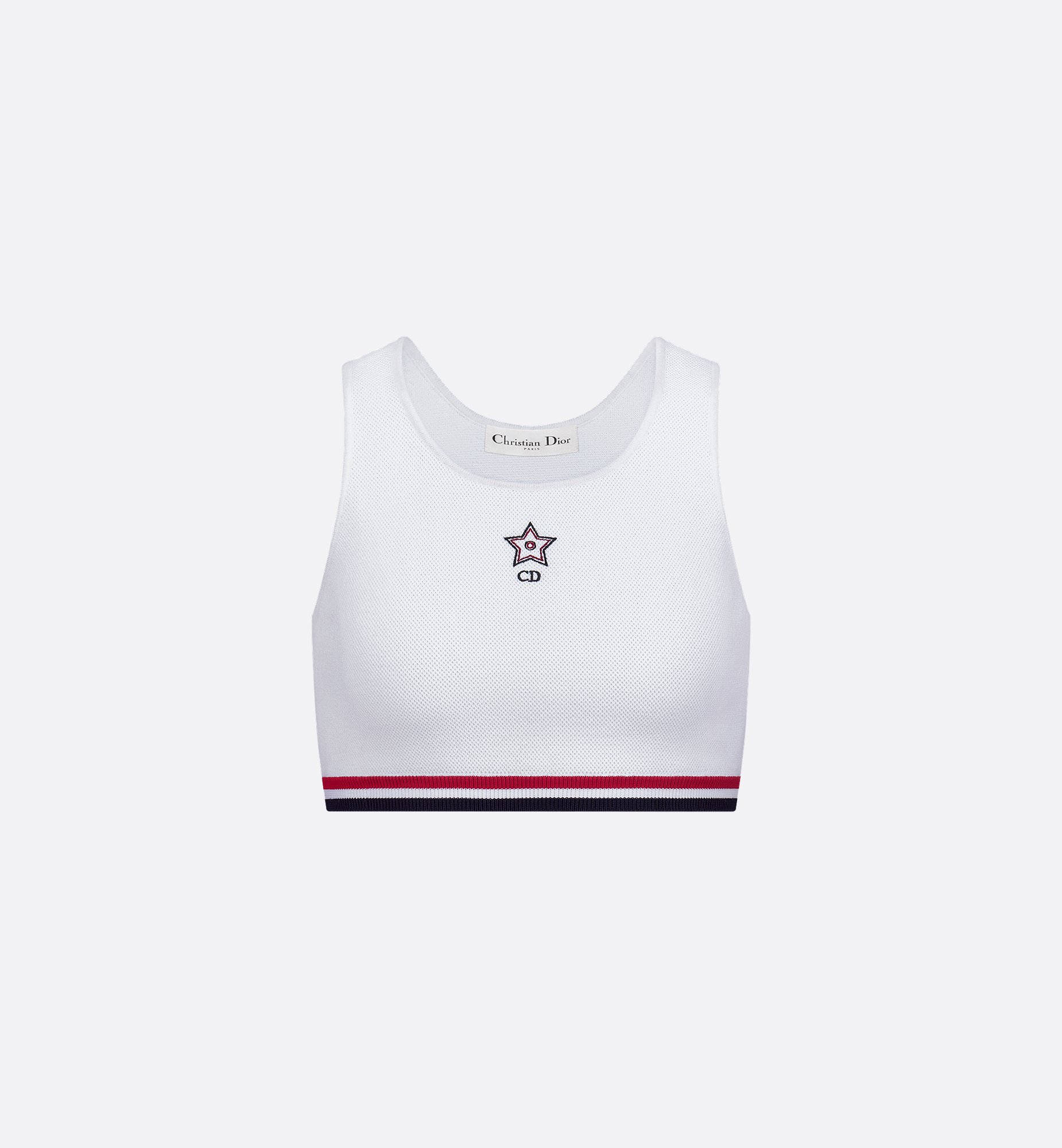 DIOR | Dior Vibe クロップド タンクトップ テクニカル メッシュ DIOR | Dior Vibe クロップド タンクトップ テクニカル メッシュ