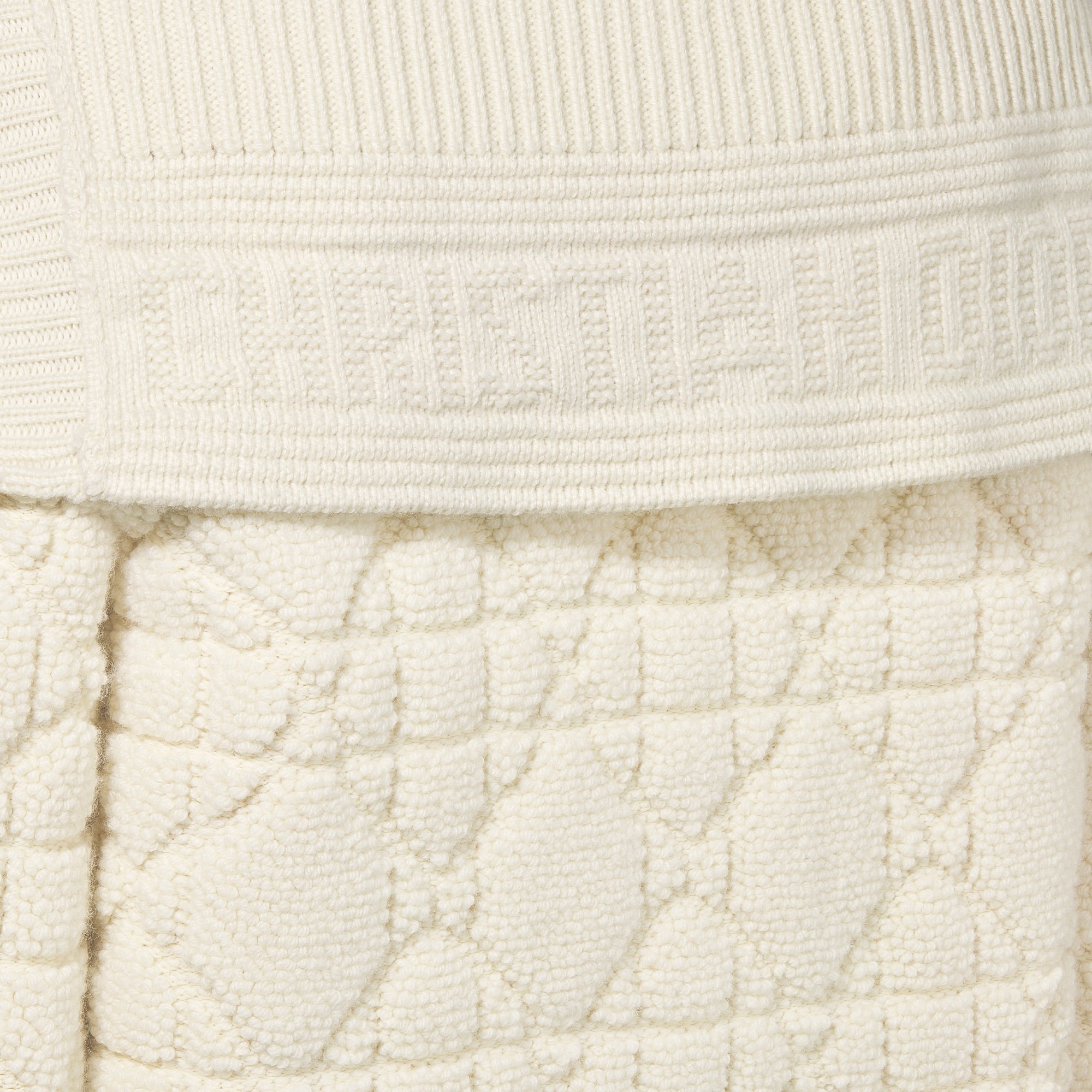 Cannage Cardigan Detailed view