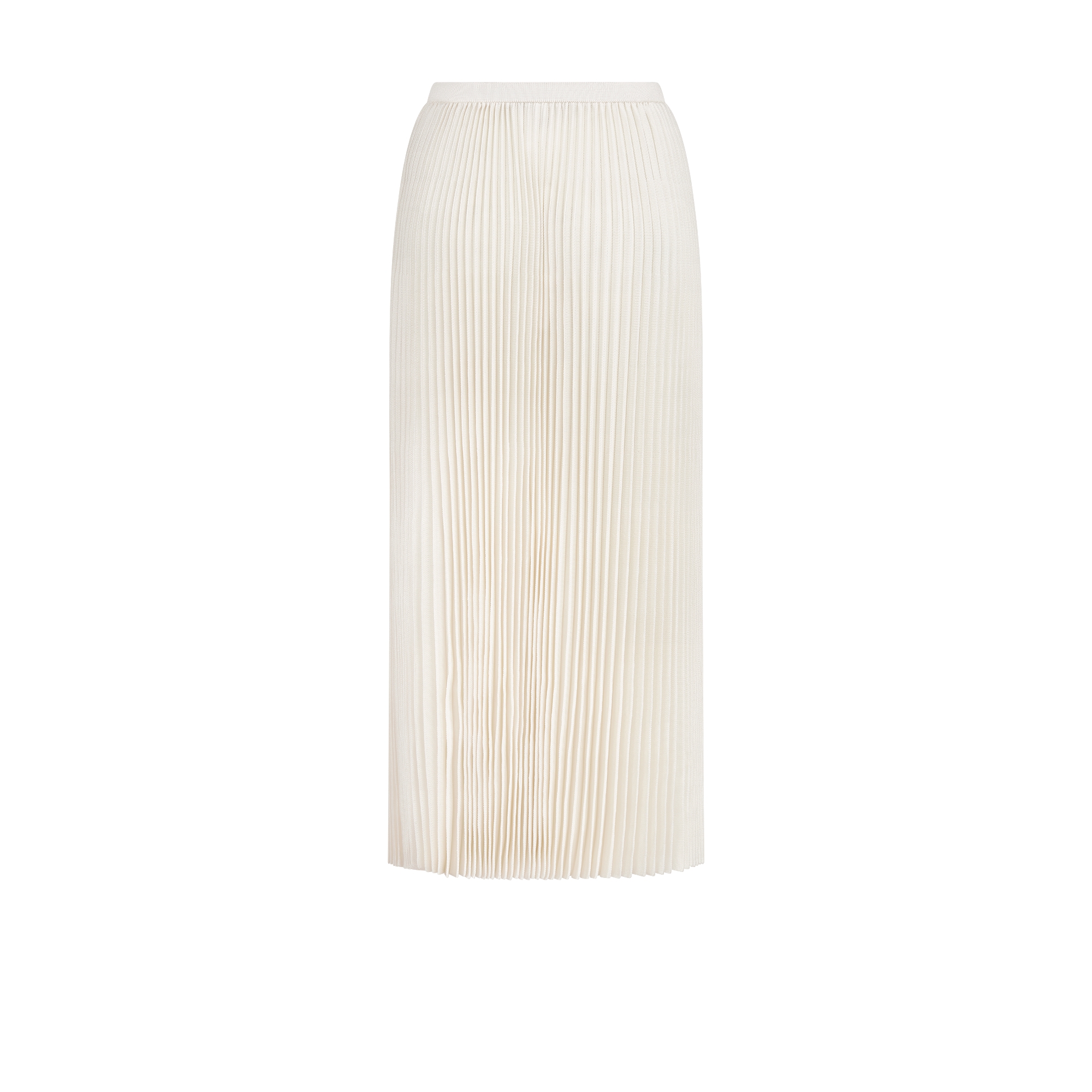 Mid-Length Pleated Skirt