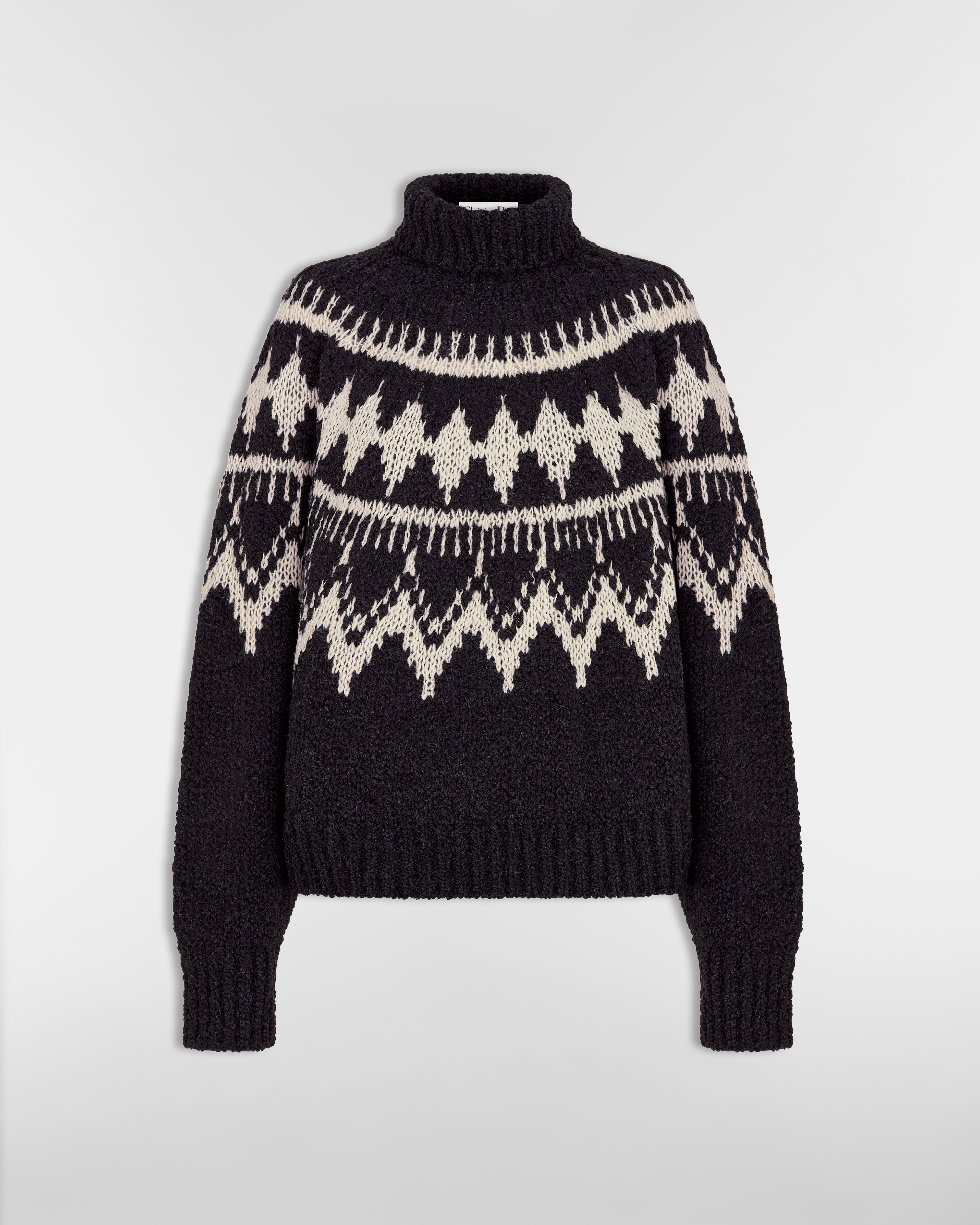 DiorAlps タートルネック セーター アルパカ・ウール・コットン ニット E01