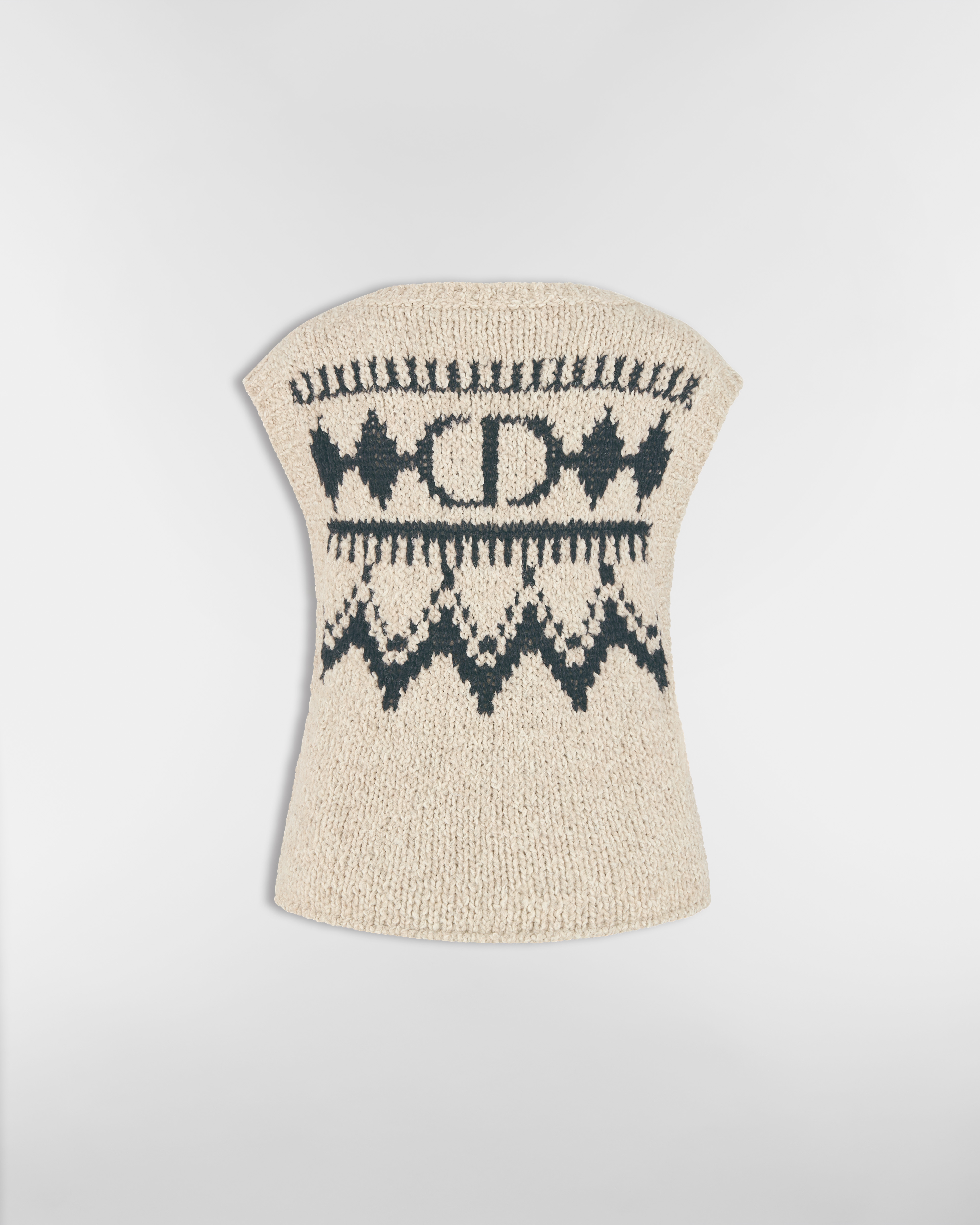 DiorAlps セーターベスト アルパカ・ウール・コットン ニット E08