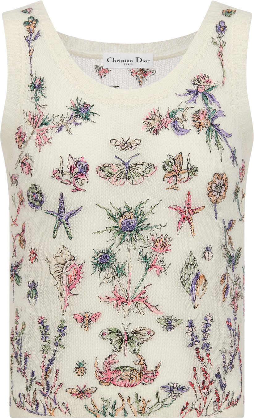 Embroidered Twinset Detailed view