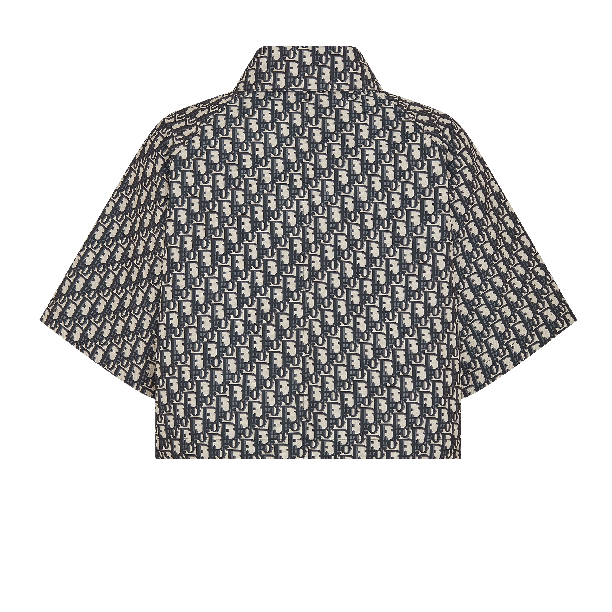 ショートスリーブ アノラック ディオール オブリーク テクニカル タフタ ジャカード E08