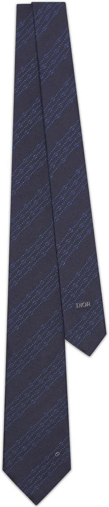 CD Icon Striped Tie aria_man_viewcode_e01