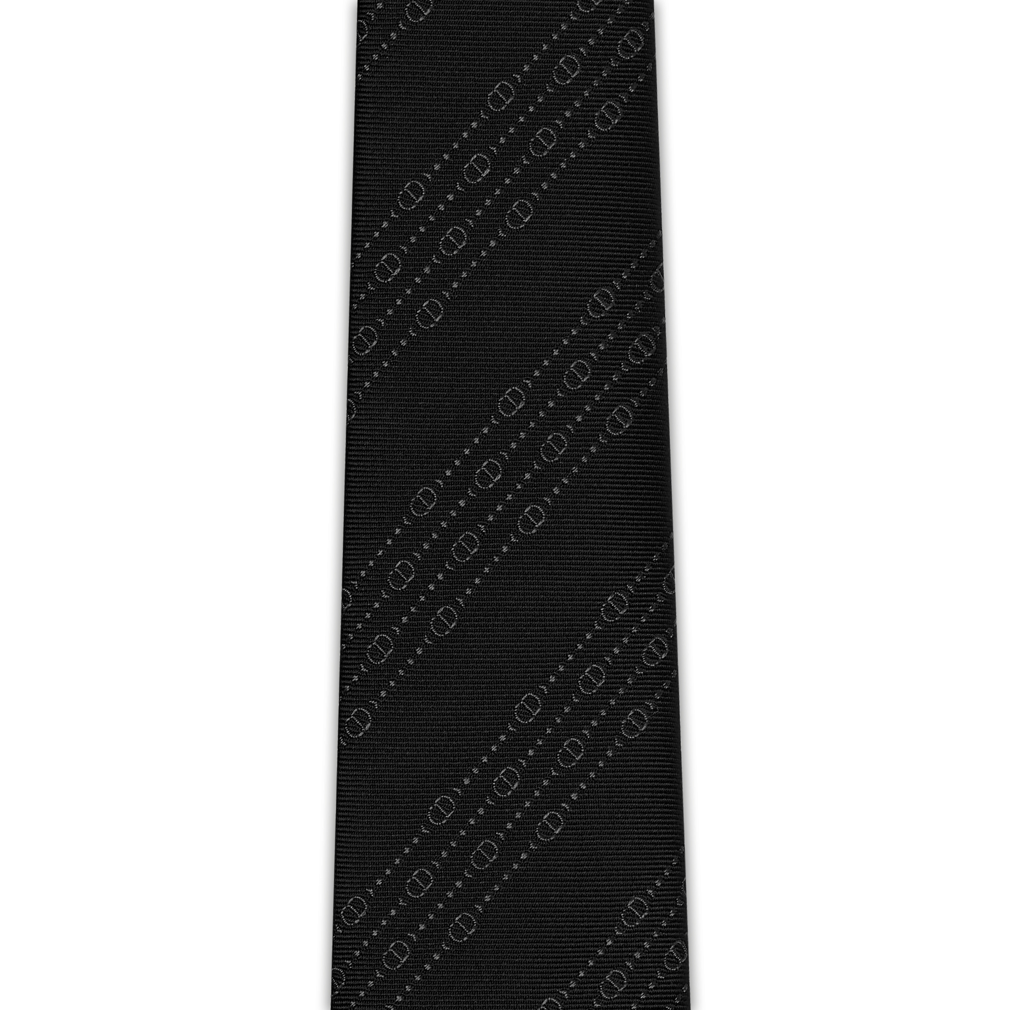 Dion 'Teardrop Links' Pattern Tie - V30710- Assorted Colours