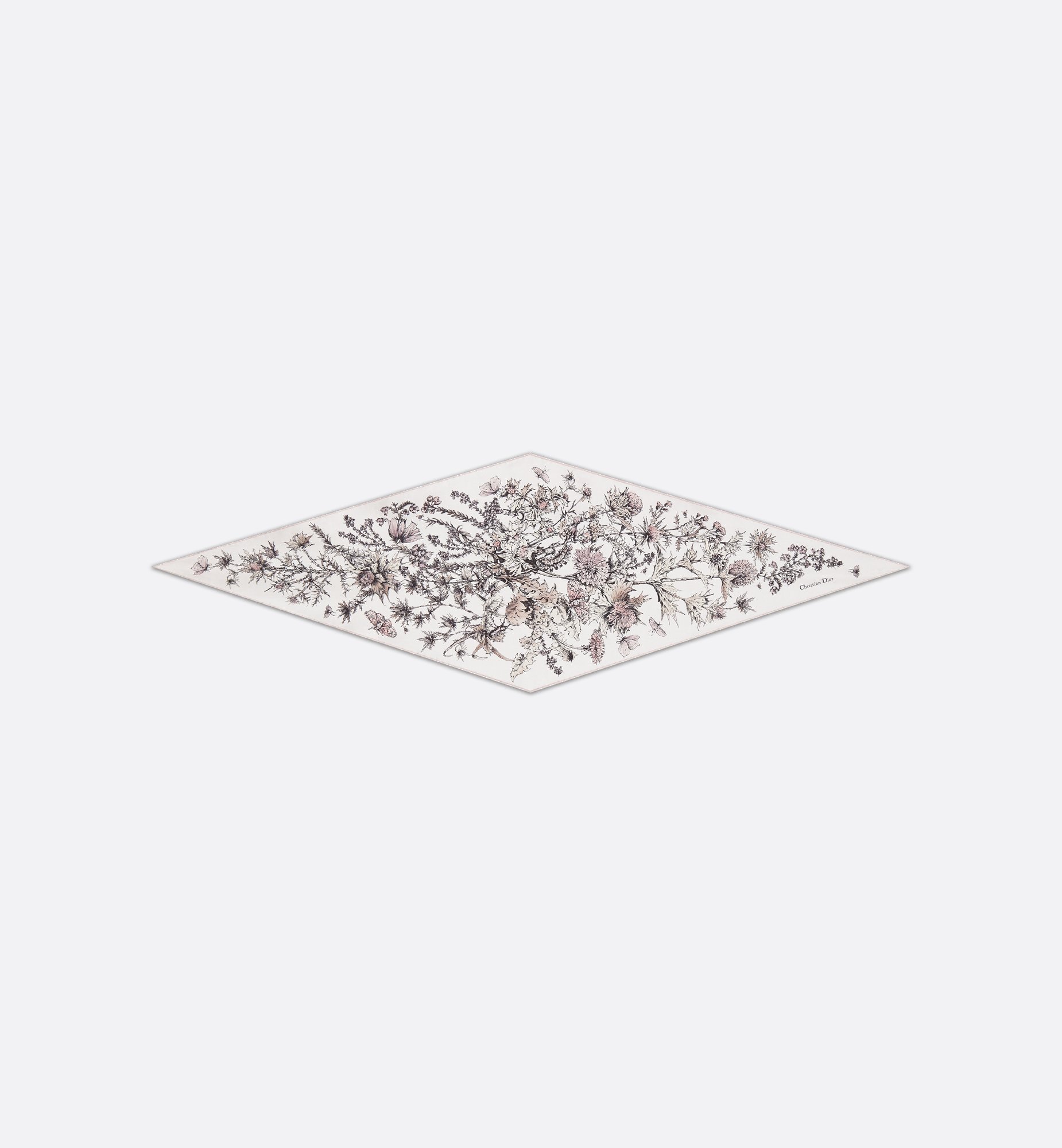 DIOR | Dior Chardons Dior Diamond スカーフ シルクツイル DIOR | Dior Chardons Dior Diamond スカーフ シルクツイル