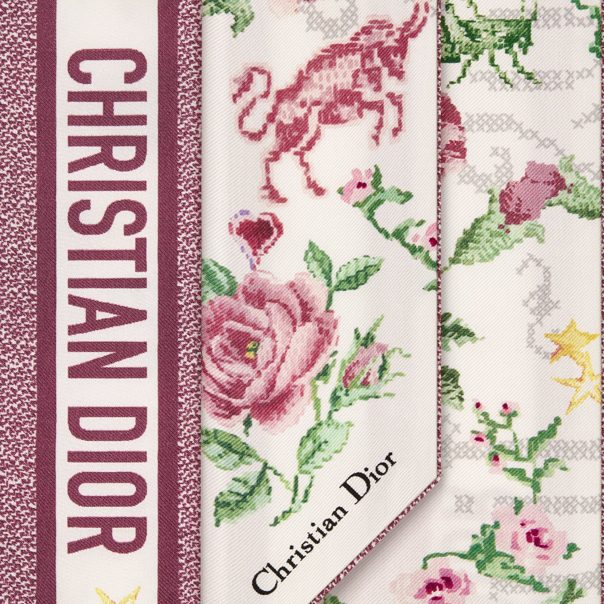 DIOR | Christian Dior 1947 Zodiac おうし座 ミッツァ スカーフ シルクツイル