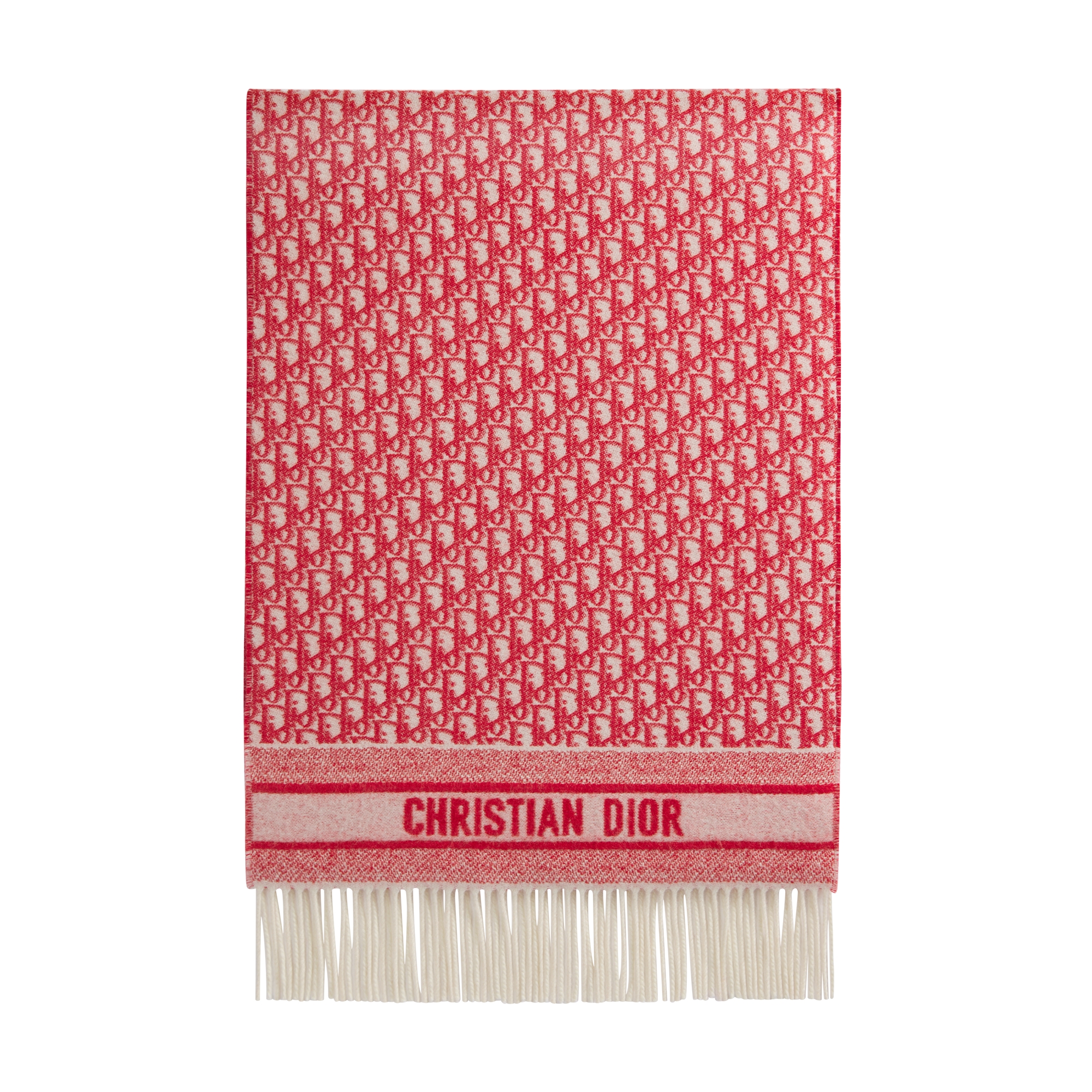  Red Cashmere Blend and Red Metallic Thread