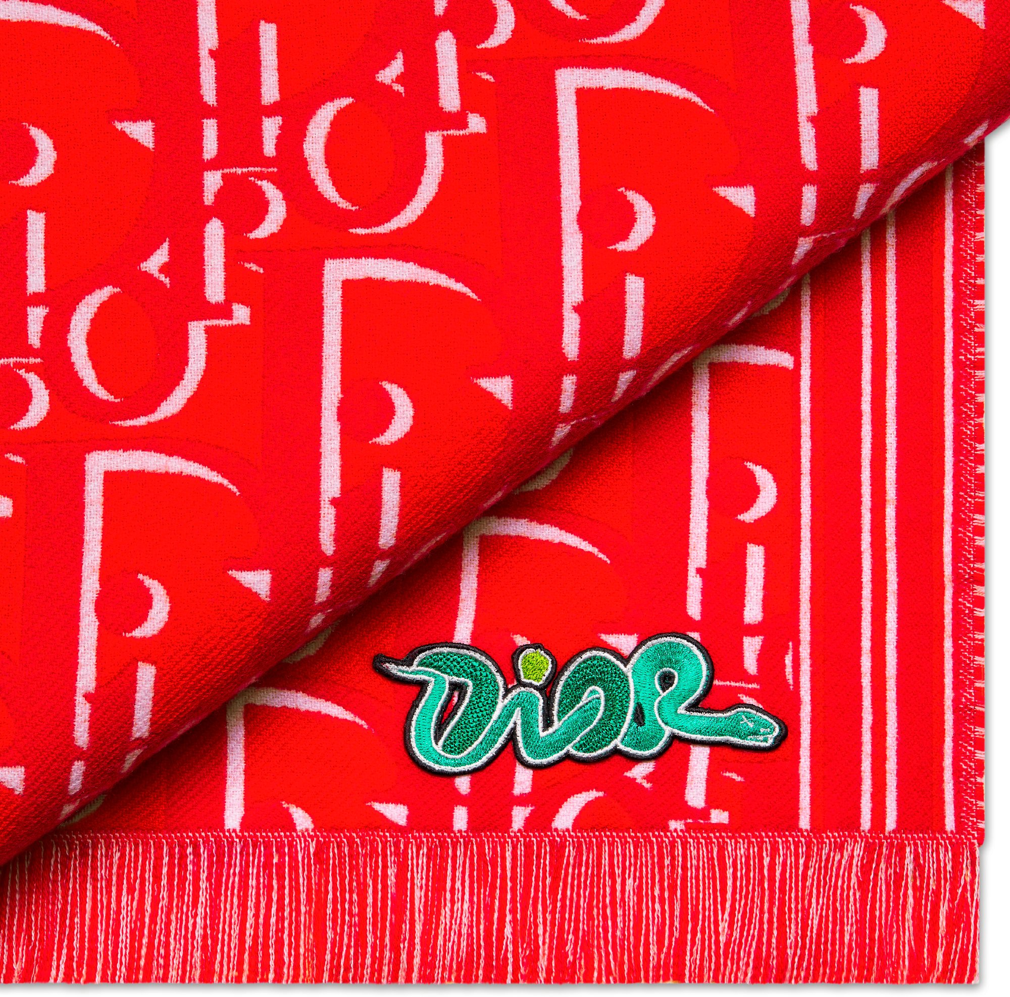 DIOR AND KAWS Scarf Detailed view