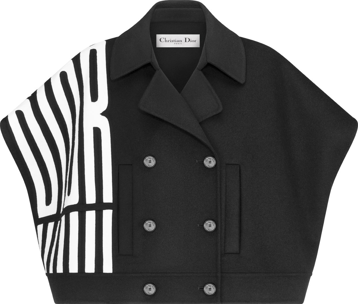 Cropped Peacoat Front view Front view