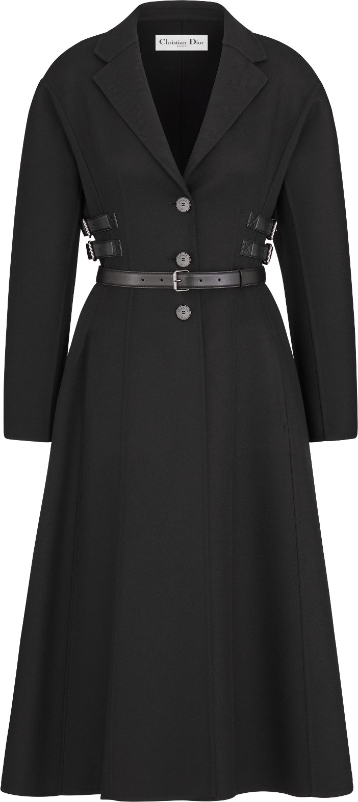 Belted Coat Front view