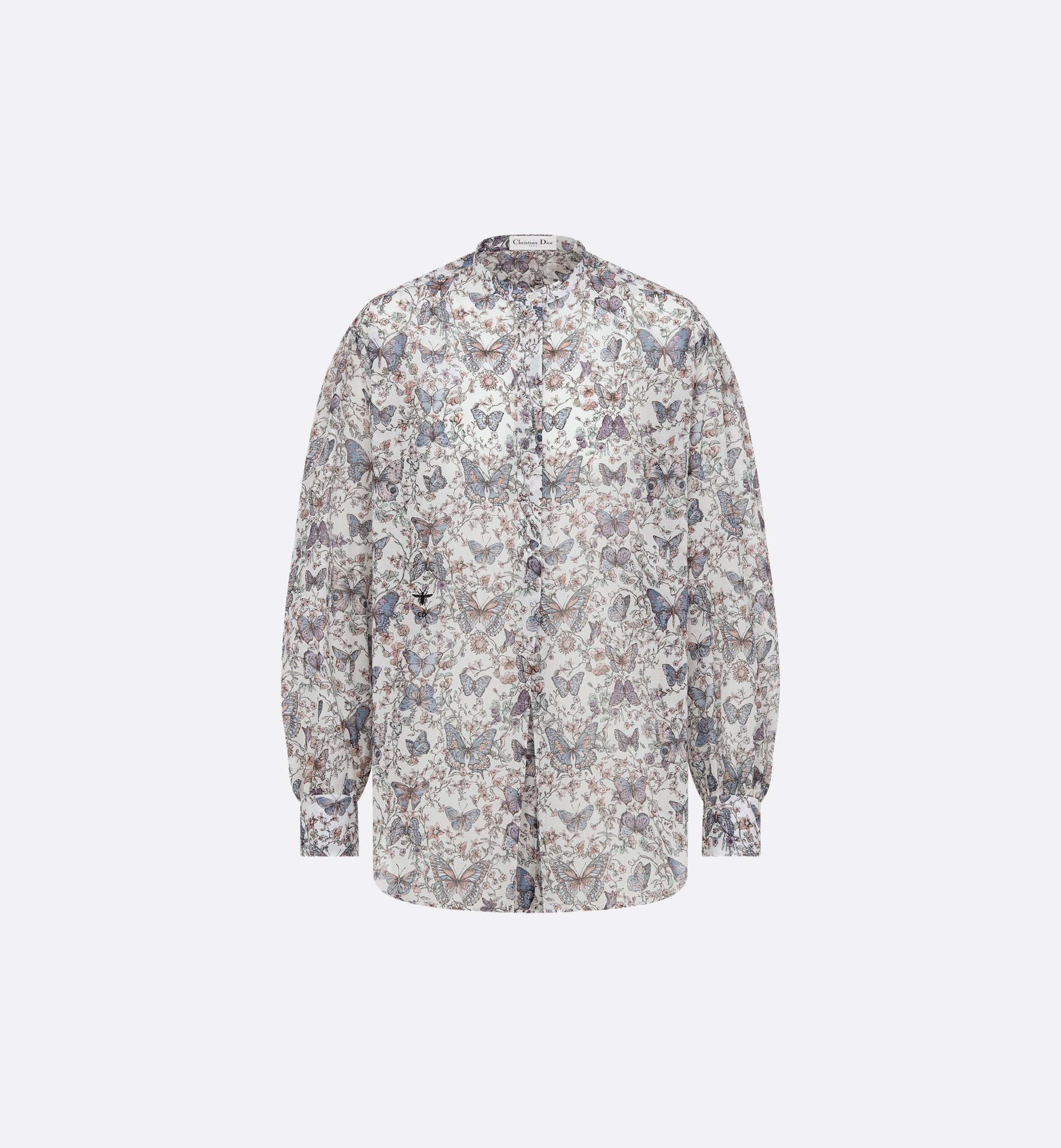 My Dior Glycine Wallet Shirt Blue Cannage Lambskin | DIOR My Dior Glycine Wallet Shirt Blue Cannage Lambskin | DIOR