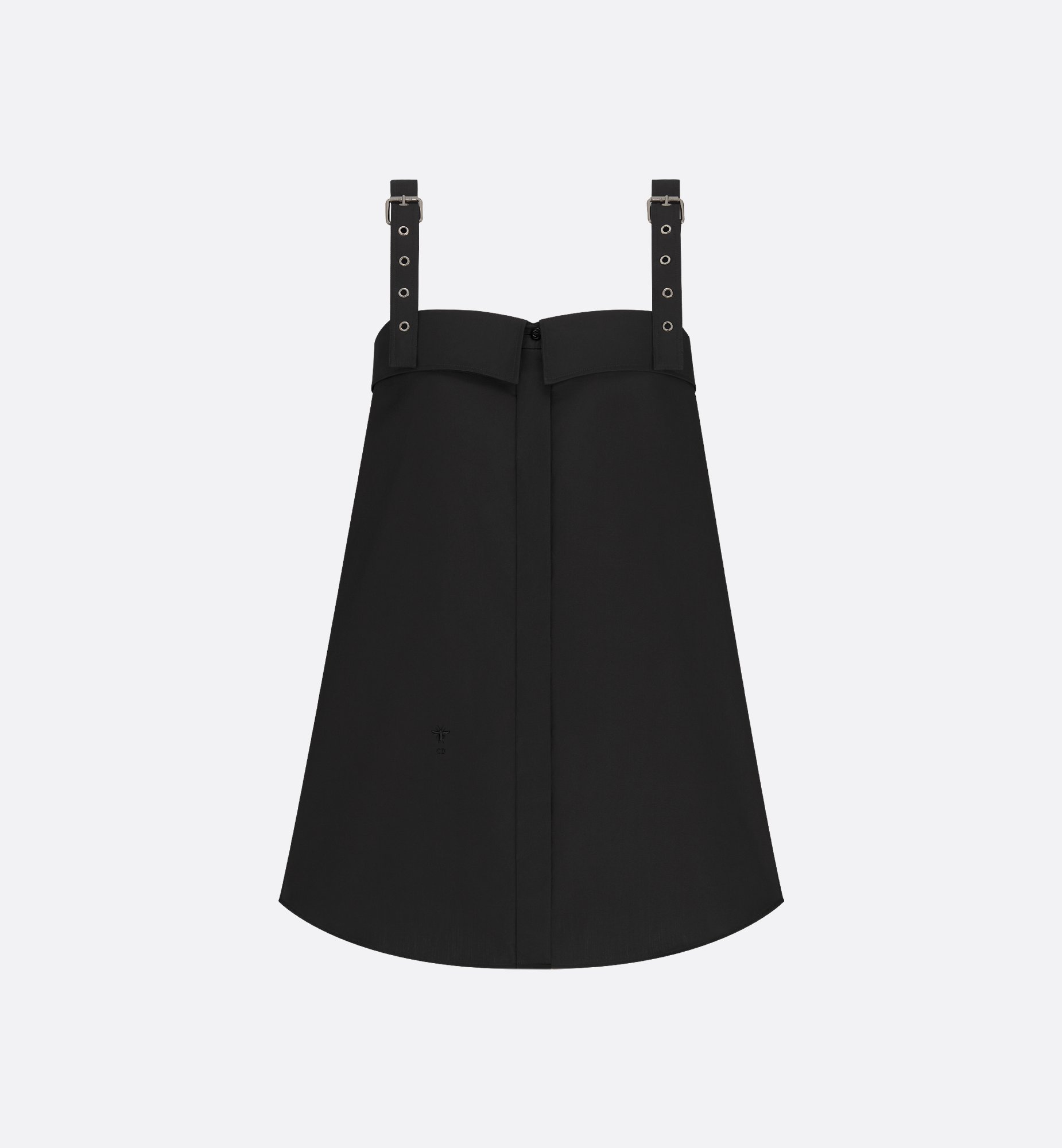 Adiorable Heeled Mule Black Fringed Grosgrain | DIOR Adiorable Heeled Mule Black Fringed Grosgrain | DIOR