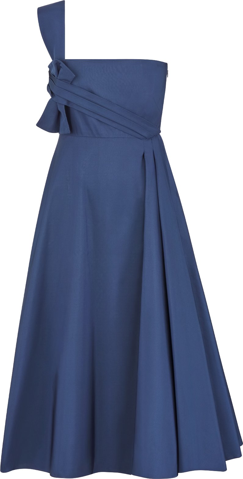 Mid-Length Asymmetric Dress Front view