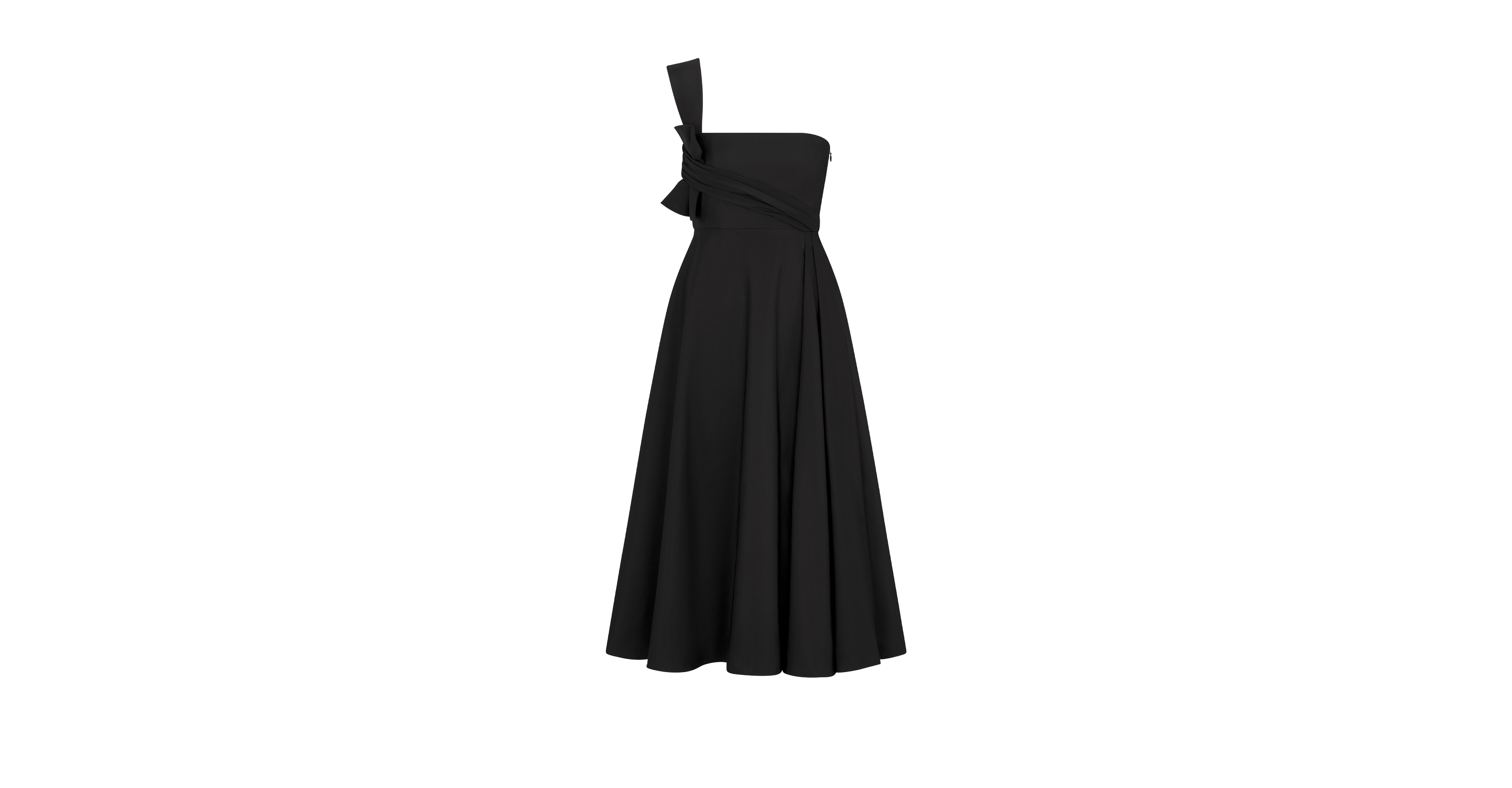 Mid-Length Asymmetric Dress