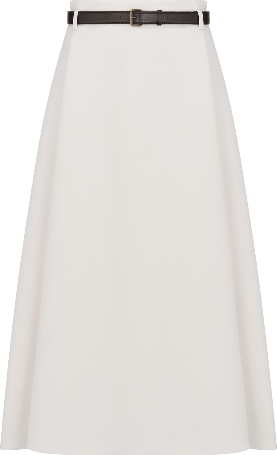 Falda acampanada de largo medio aria_frontView aria_frontView