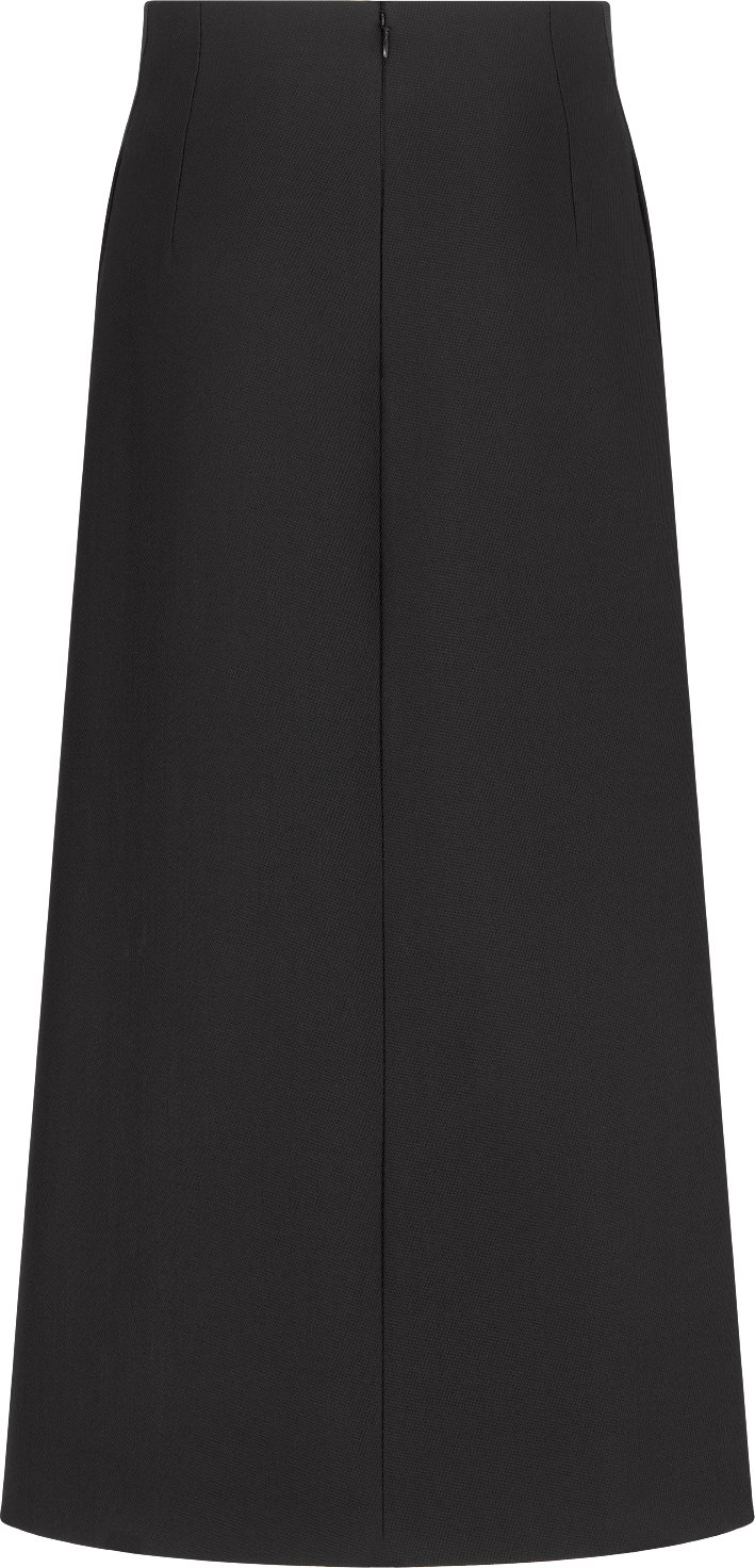 Mid-Length Skirt Back view
