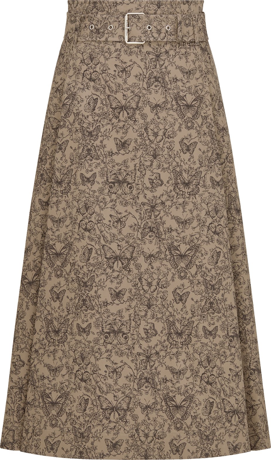 Mid-Length Flared Skirt Front view Front view