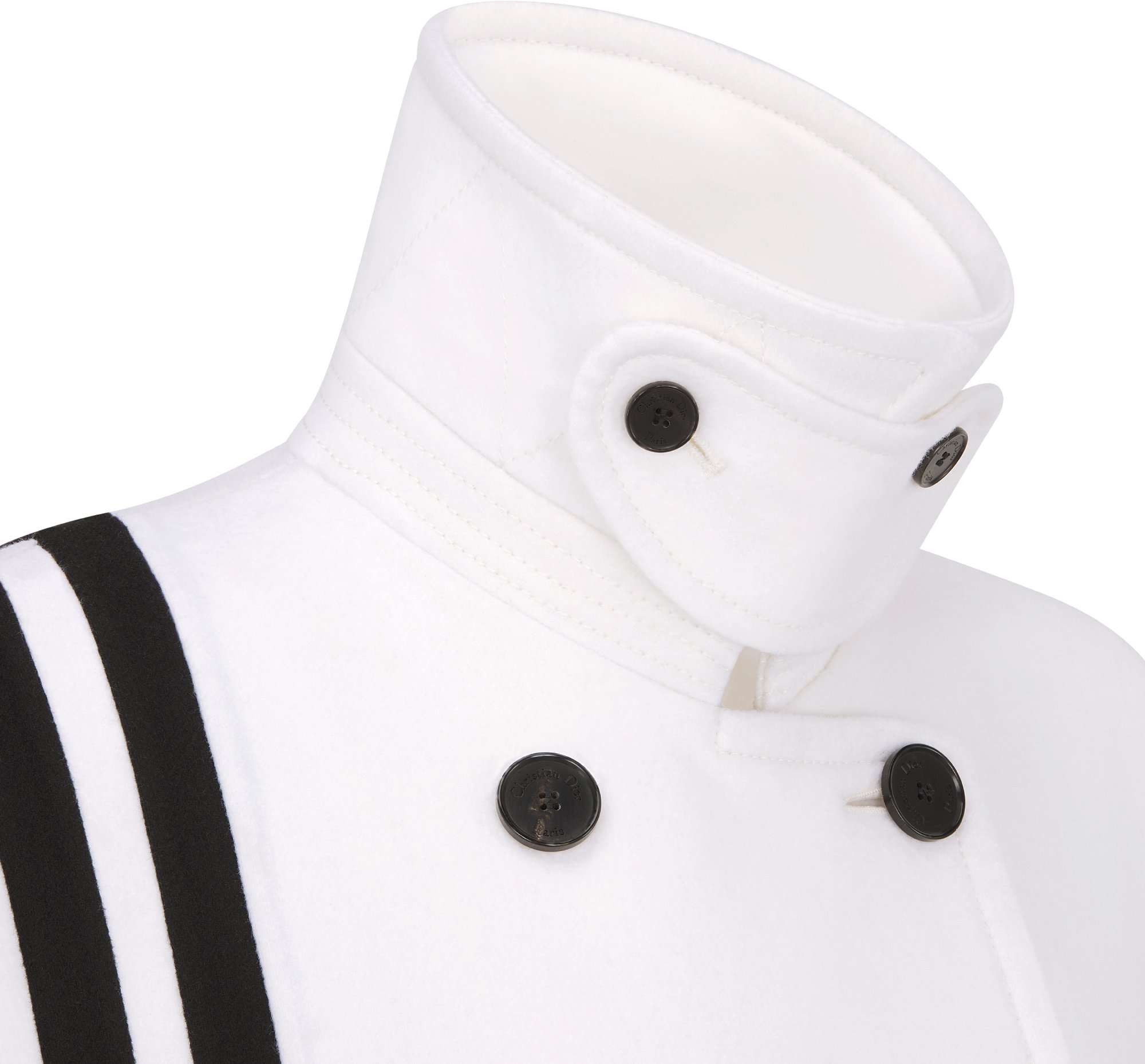 Coat with Dolman Cap Sleeves Detailed view
