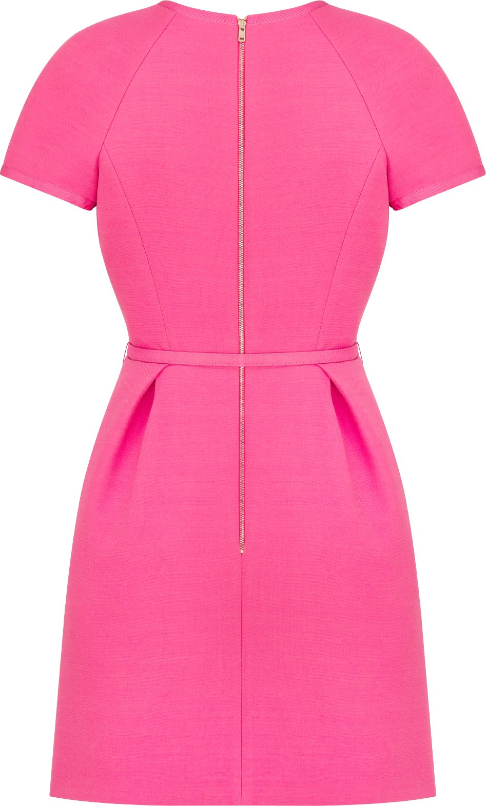 Miss Dior Short Belted Dress Back view