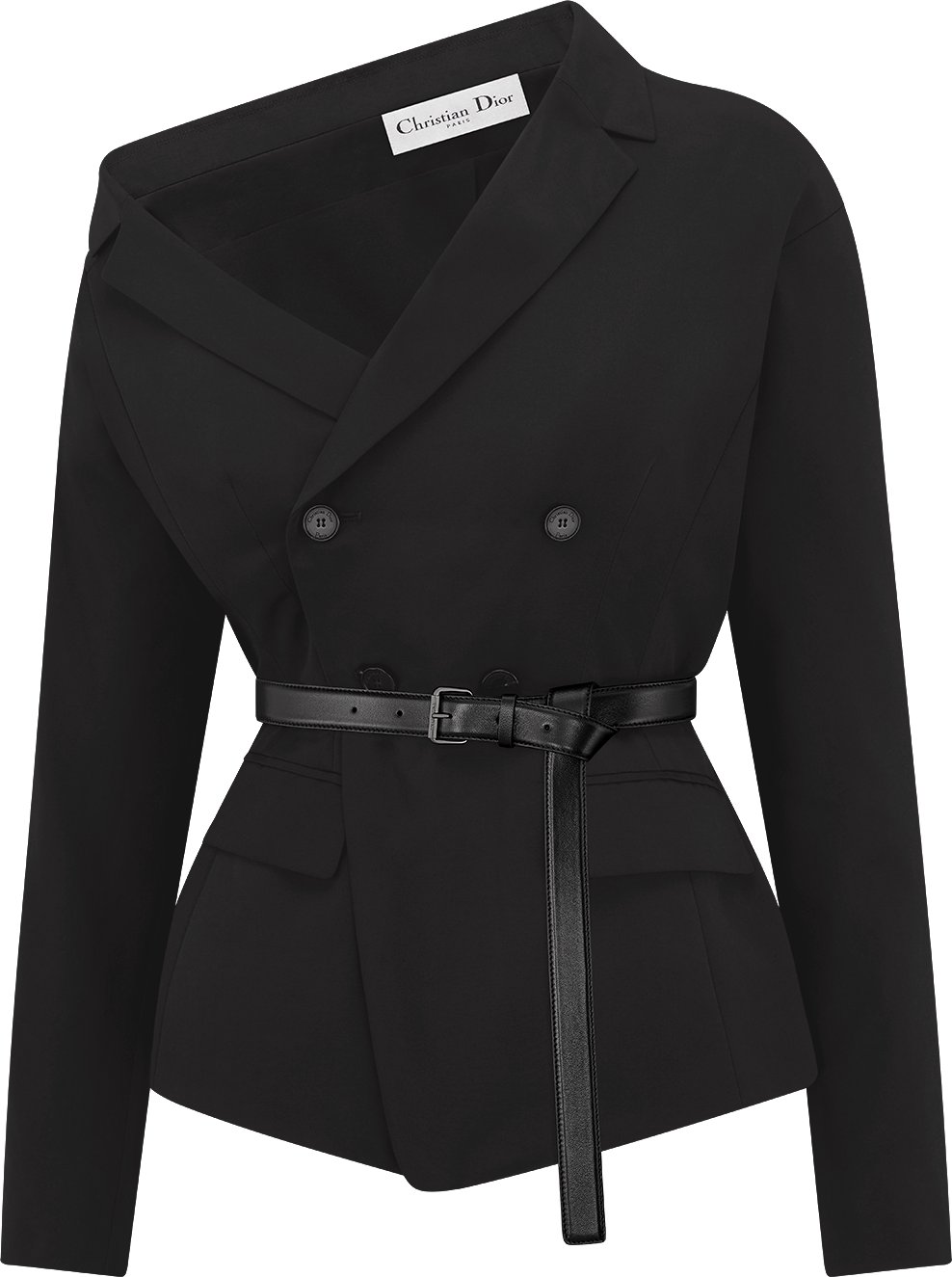 Asymmetric Belted Jacket aria_woman_viewcode_e01