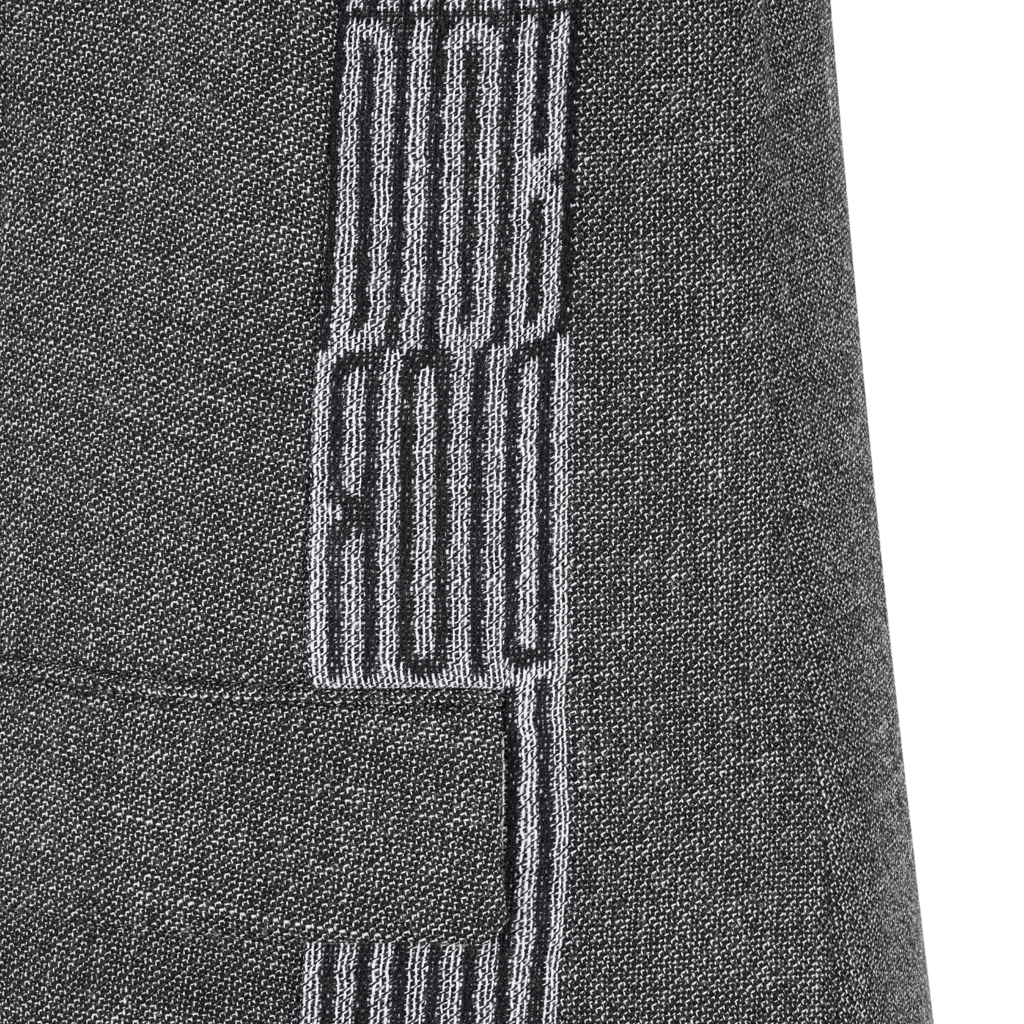 Blazer Gray Lightweight Virgin Wool with Dior Graphique Motif E09
