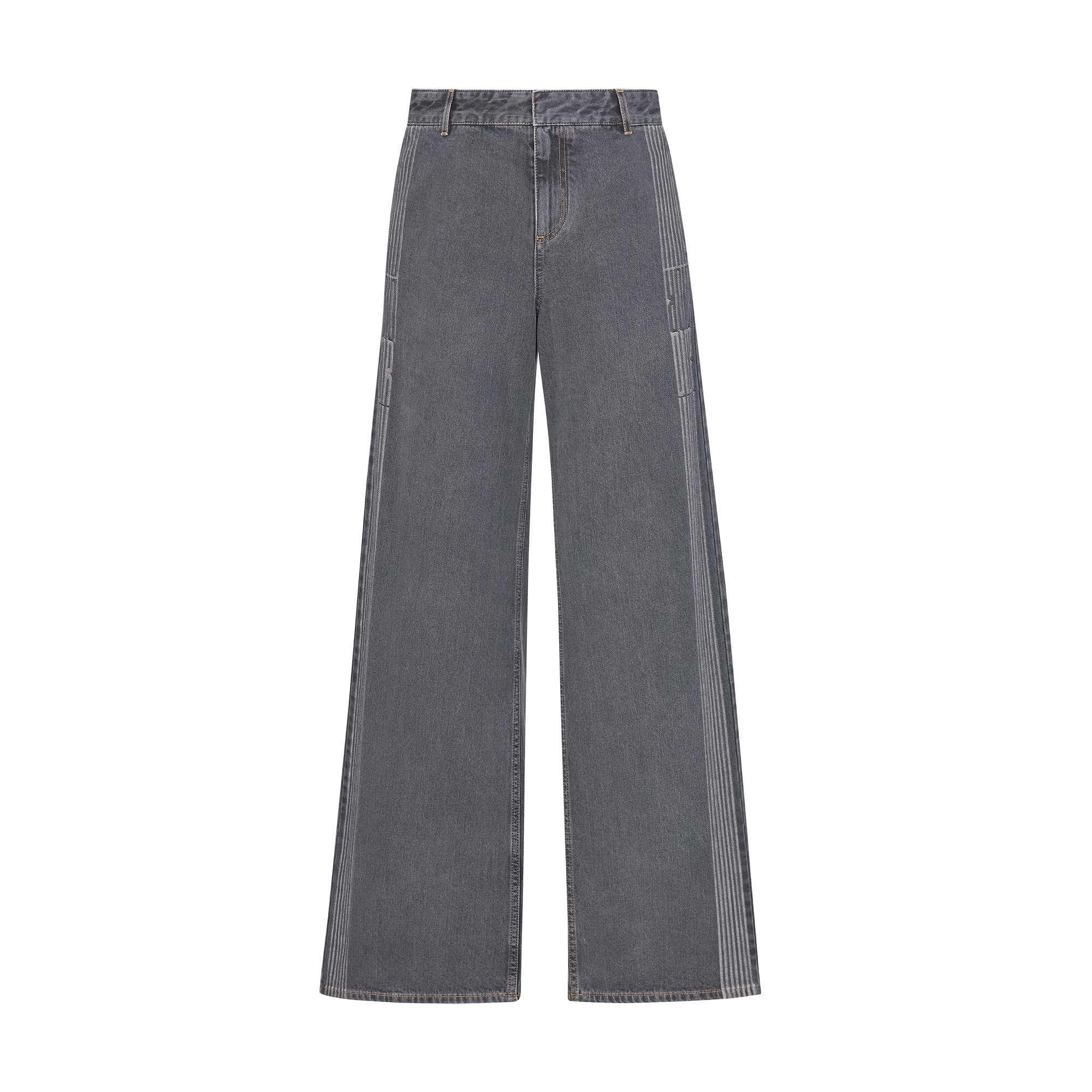  Gray Dior Graphique Cotton Denim
