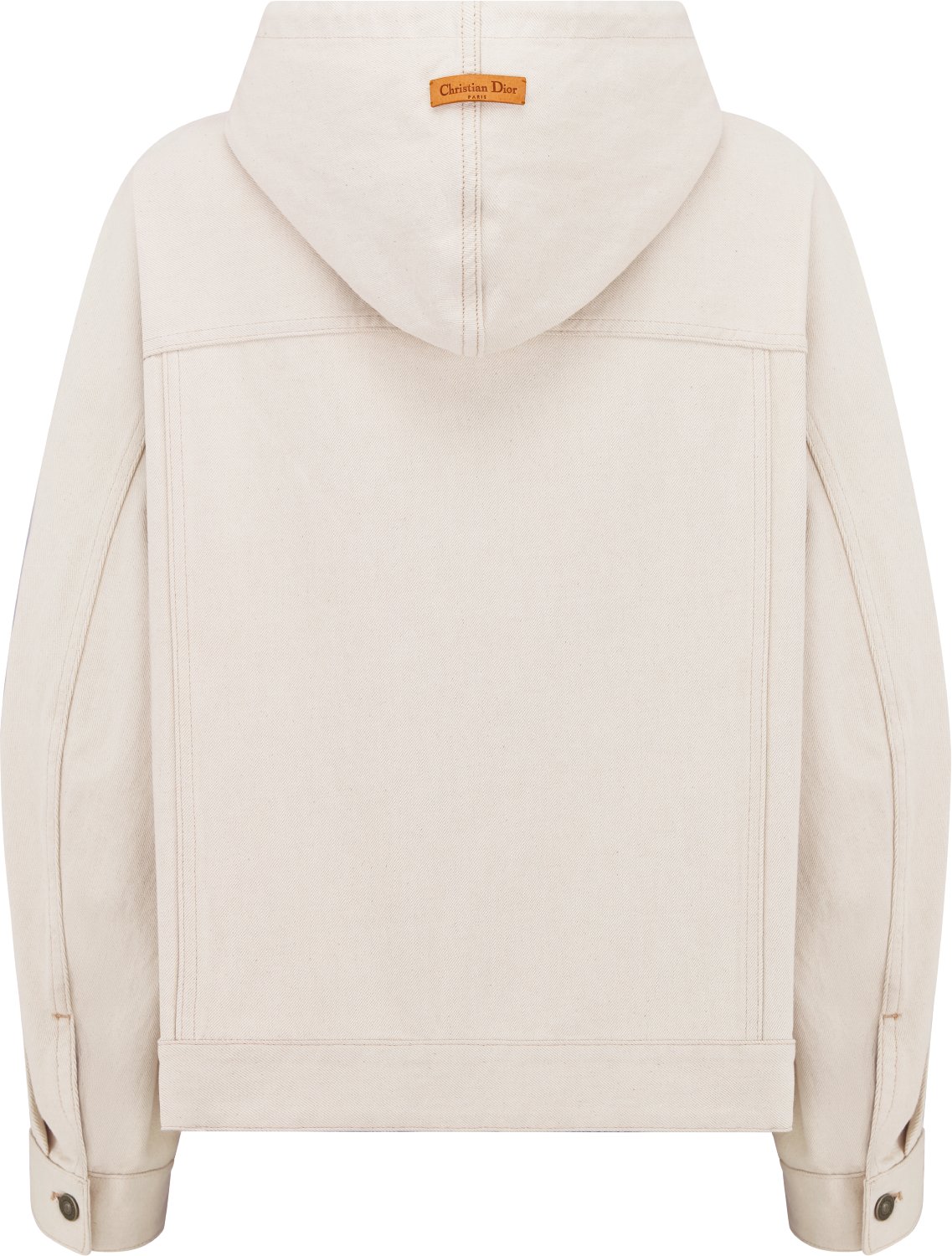 Giacca oversize con cappuccio aria_backView