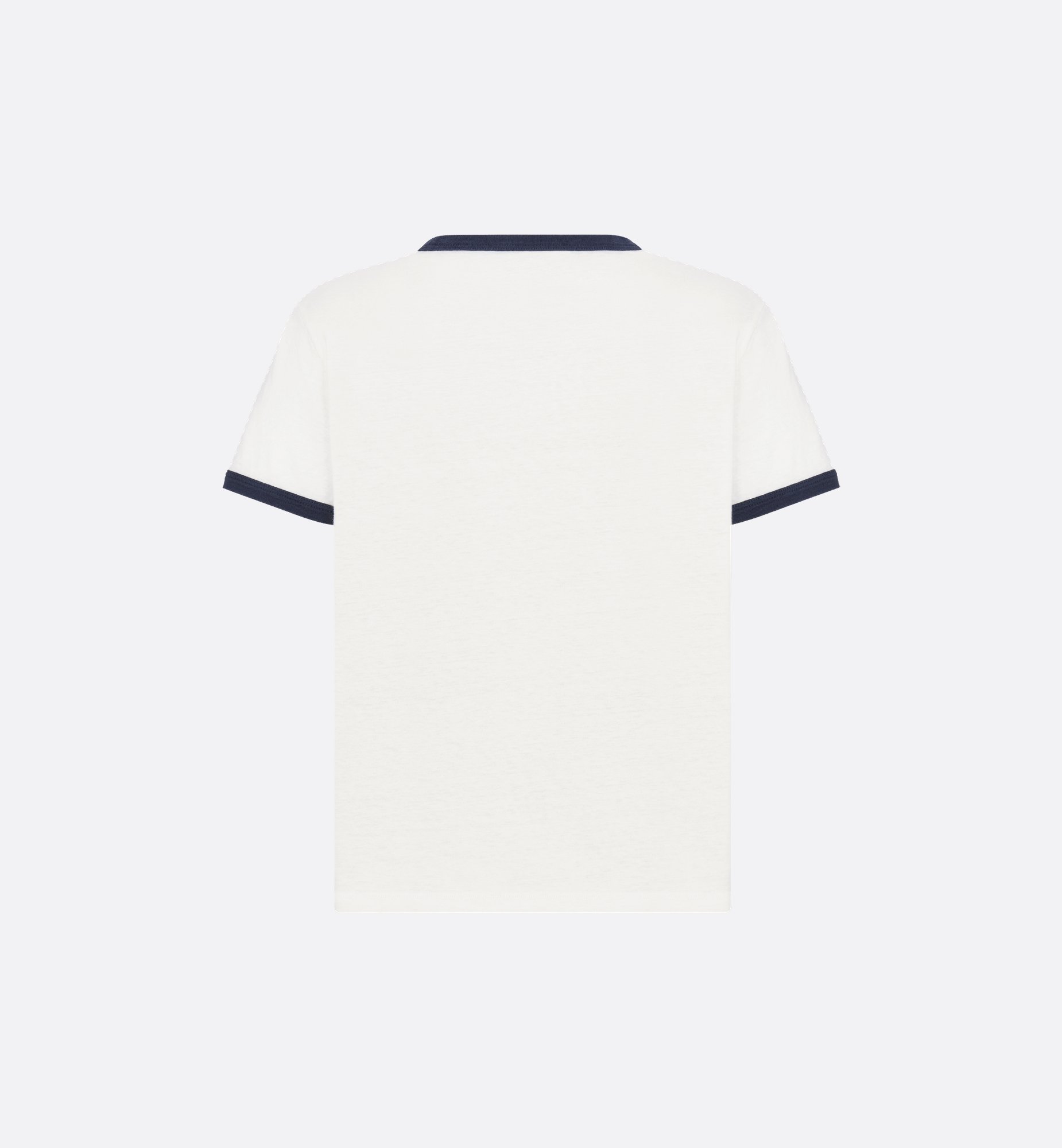 Dior Vibe T-Shirt White Cotton and Linen Jersey with Three Dior Vibe T-Shirt White Cotton and Linen Jersey with Three