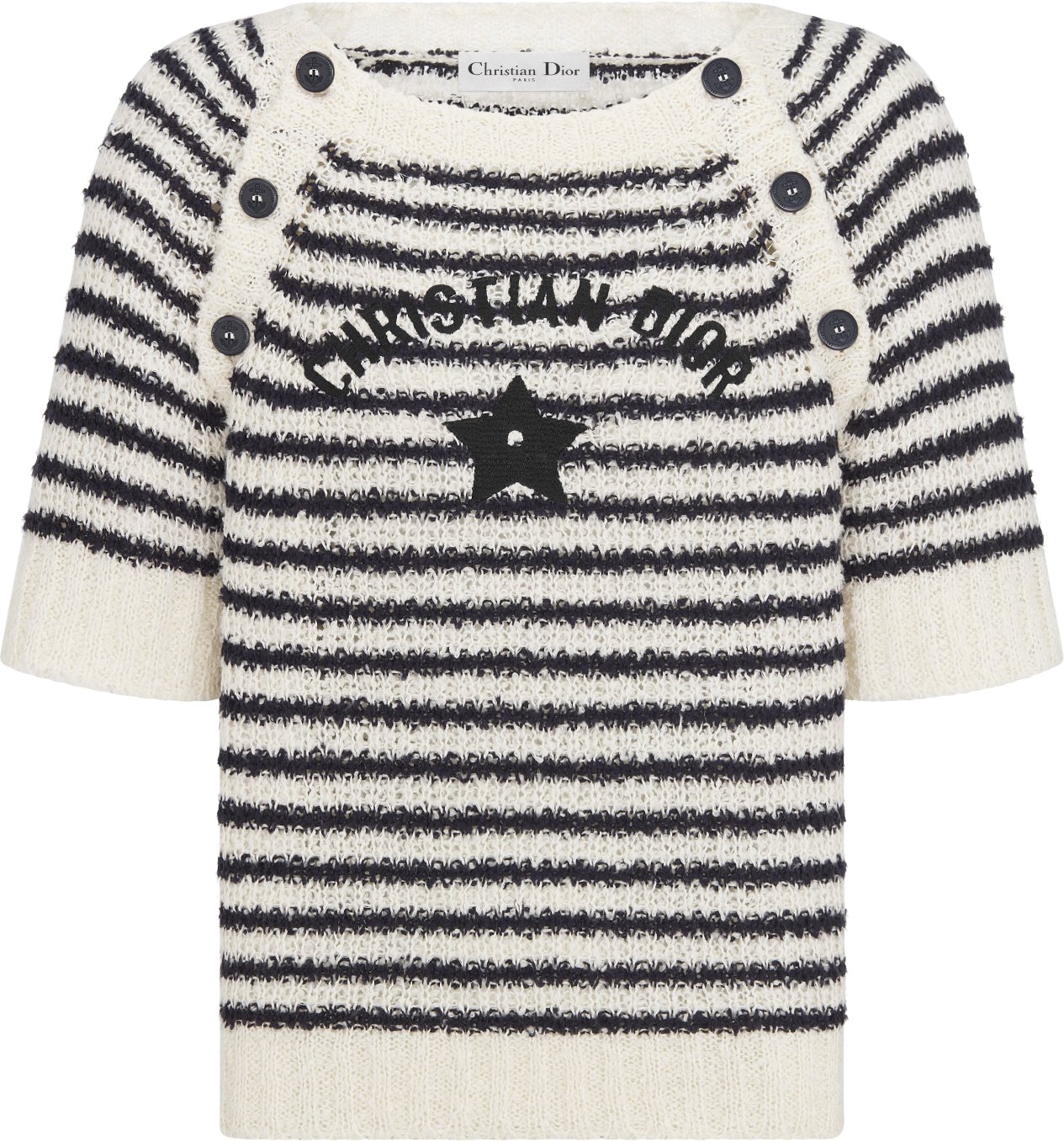 Dior Marinière Short-Sleeved Sweater aria_woman_viewcode_e01