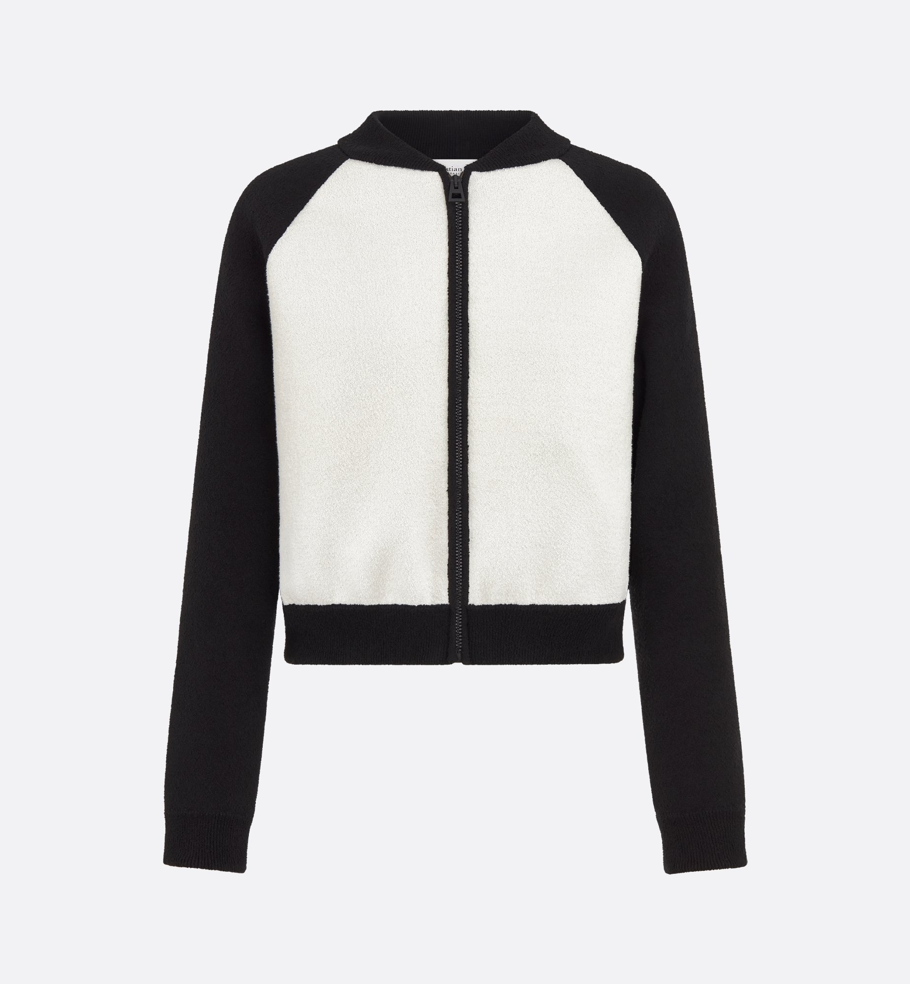 Bomber Jacket Black, White and Red Dior Race Cotton-Blend Bomber Jacket Black, White and Red Dior Race Cotton-Blend